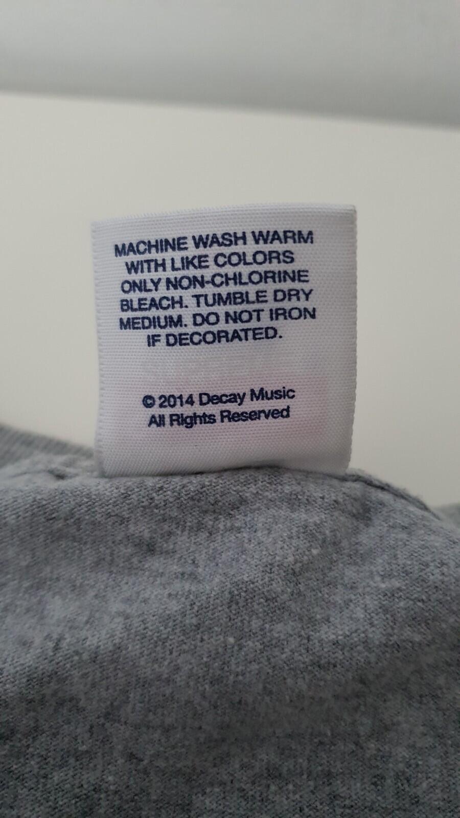 SS14 Supreme x Dead Kennedys L/S Tee Heather Grey Größe M
