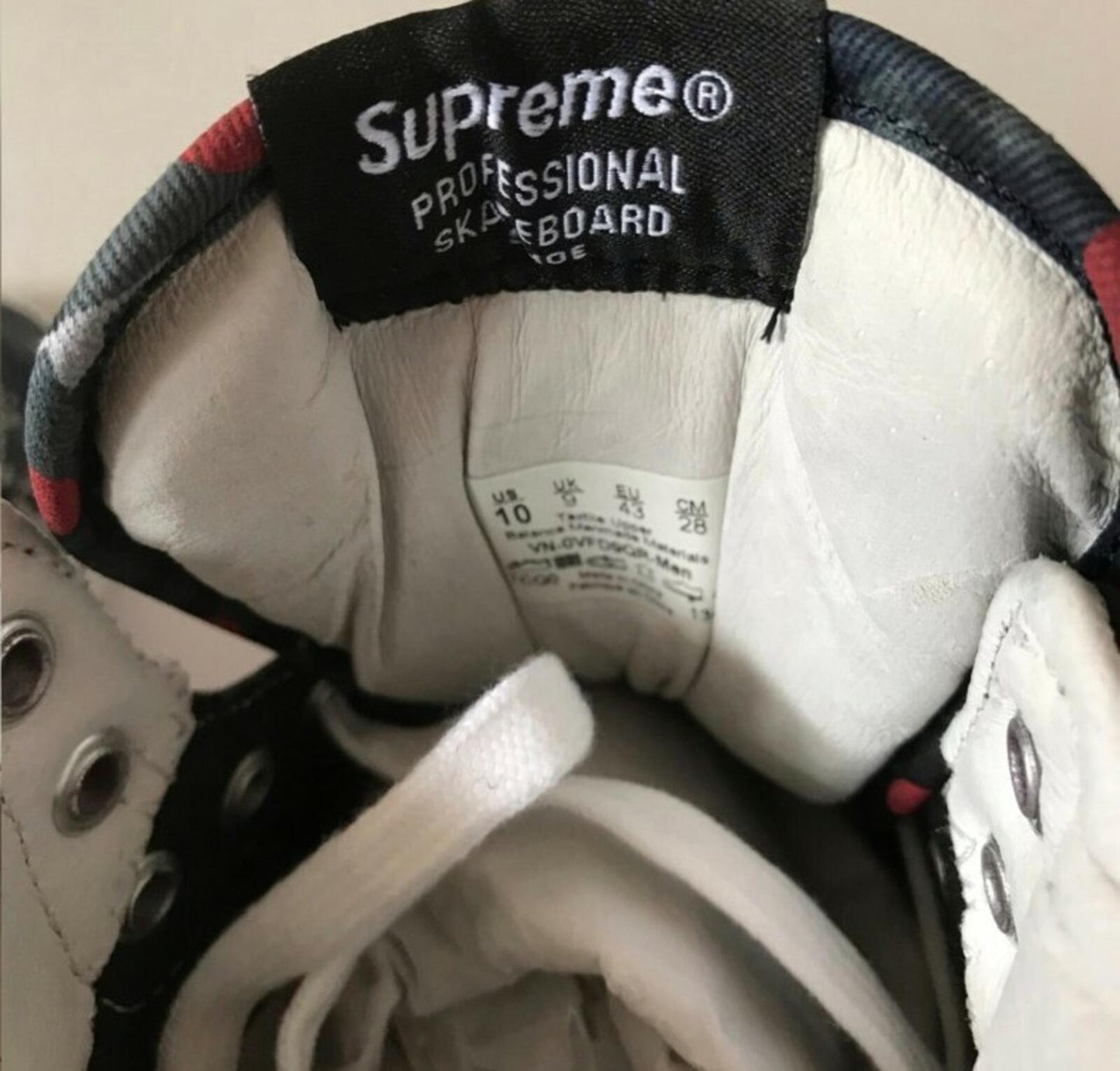 SS13 Supreme Vans x CDG Shirt Half Cab Pro Digi Camo
