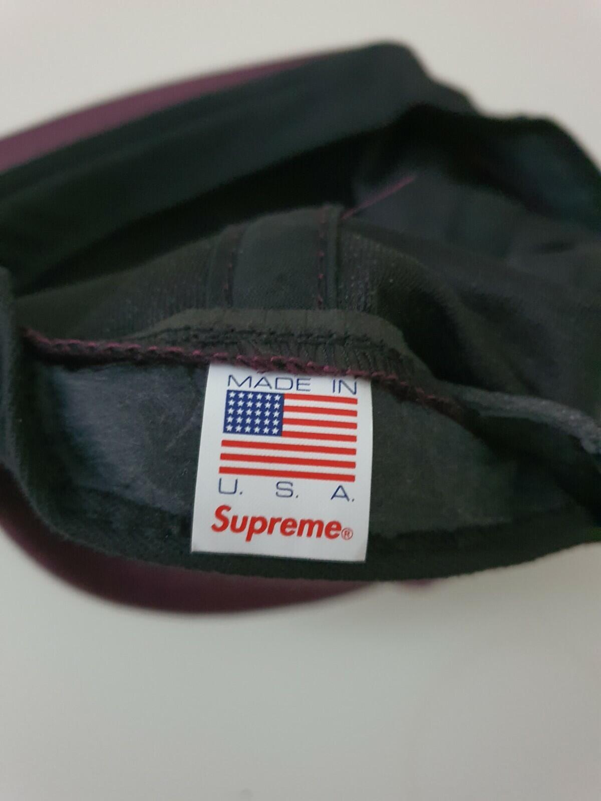 FW12 Supreme Starter Croc Patch 5-panel Cap Crocodile Leather Checkered
