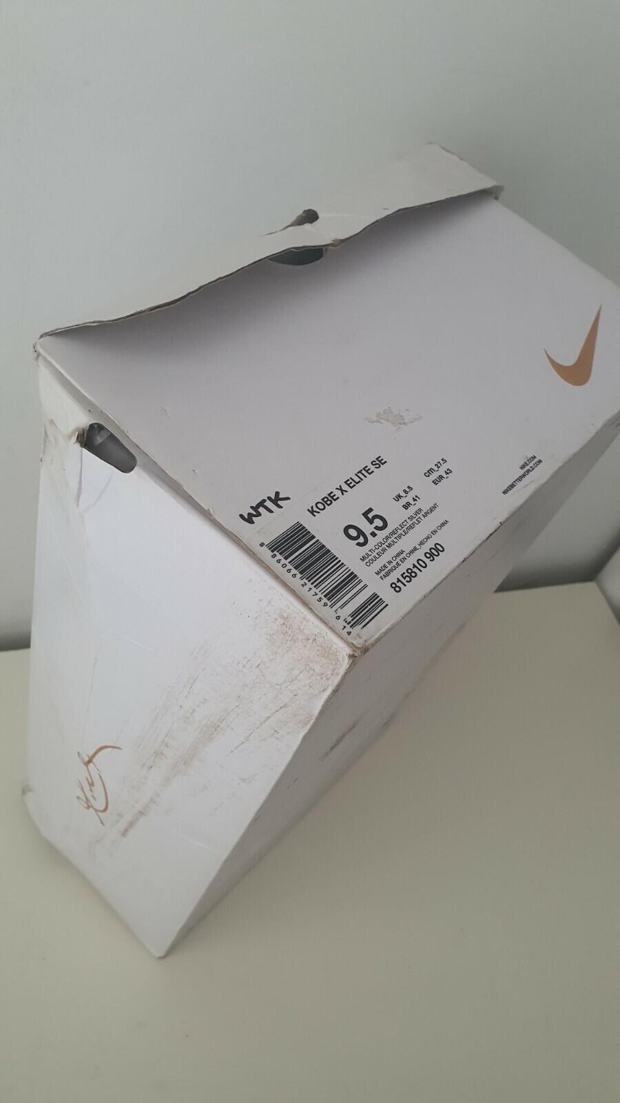 2015 NIKE KOBE X Elite SE What The Kobe Basketballschuhe US 9.5 UK 8.5 EUR 43