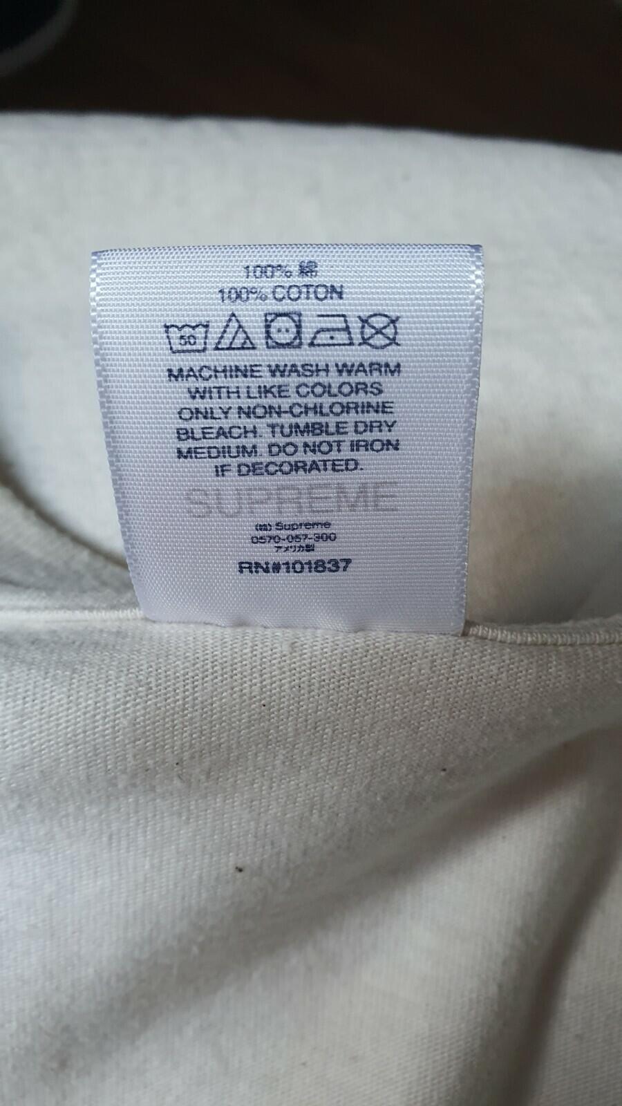 SS21 Supreme Water Pistol Tee Natural Size L