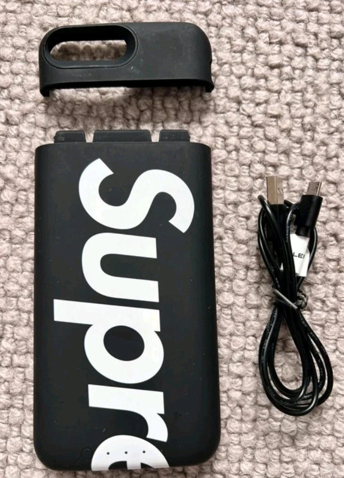 FW18 Supreme x Mophie Juice Pack Air for iPhone 7 & 8 Plus Black