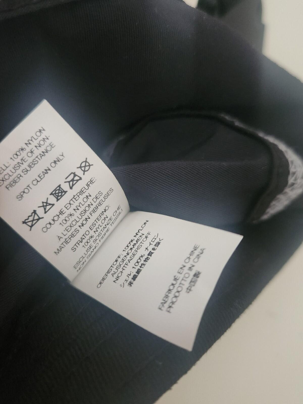 SS23 Supreme Reflective Stitch Camp Cap Hat Water Resistant