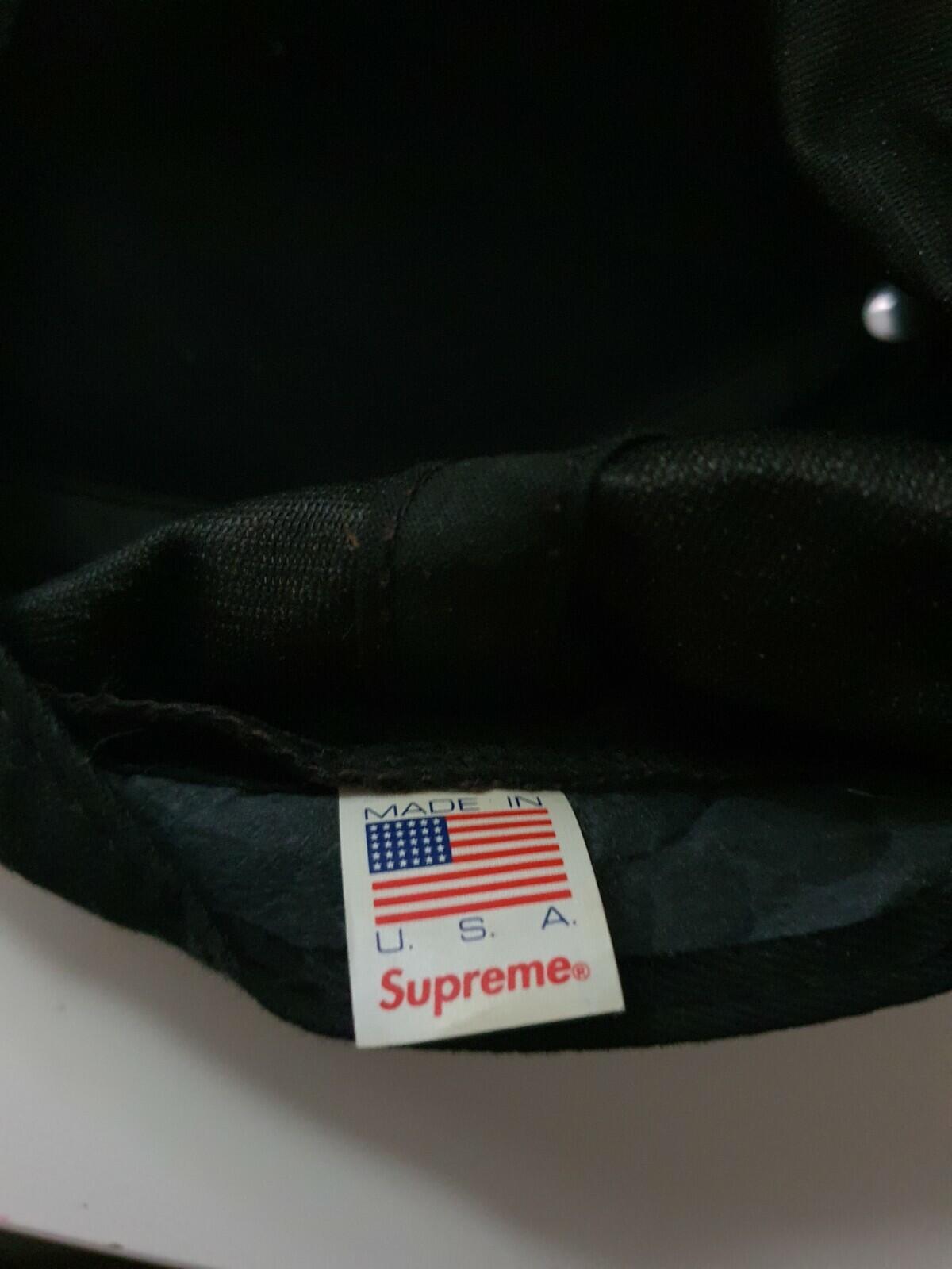 SS13 Supreme Enamel S brown 5-panel Hat