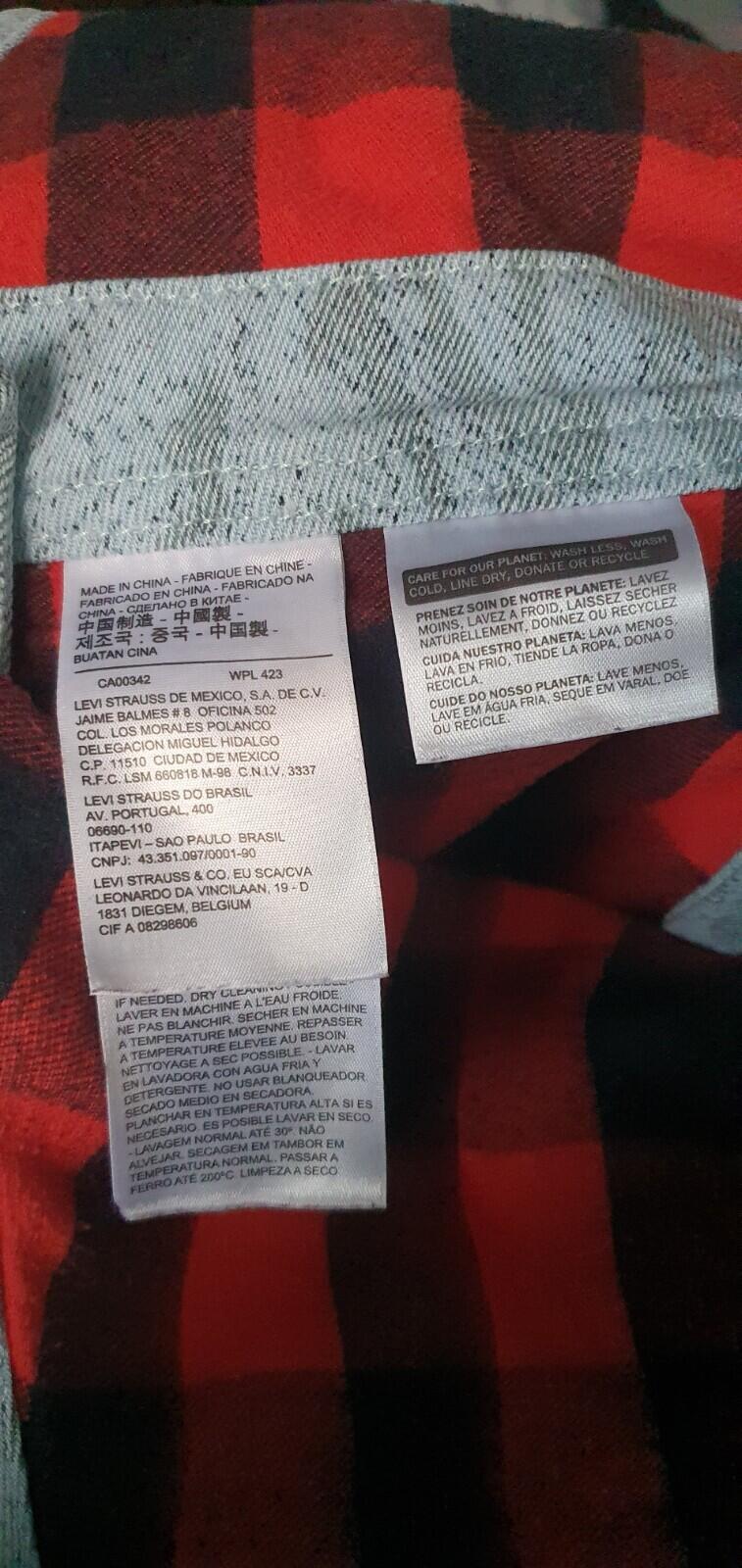 FW17 Supreme x LEVI'S Snakeskin Overalls Latzhose Hellblau Größe M