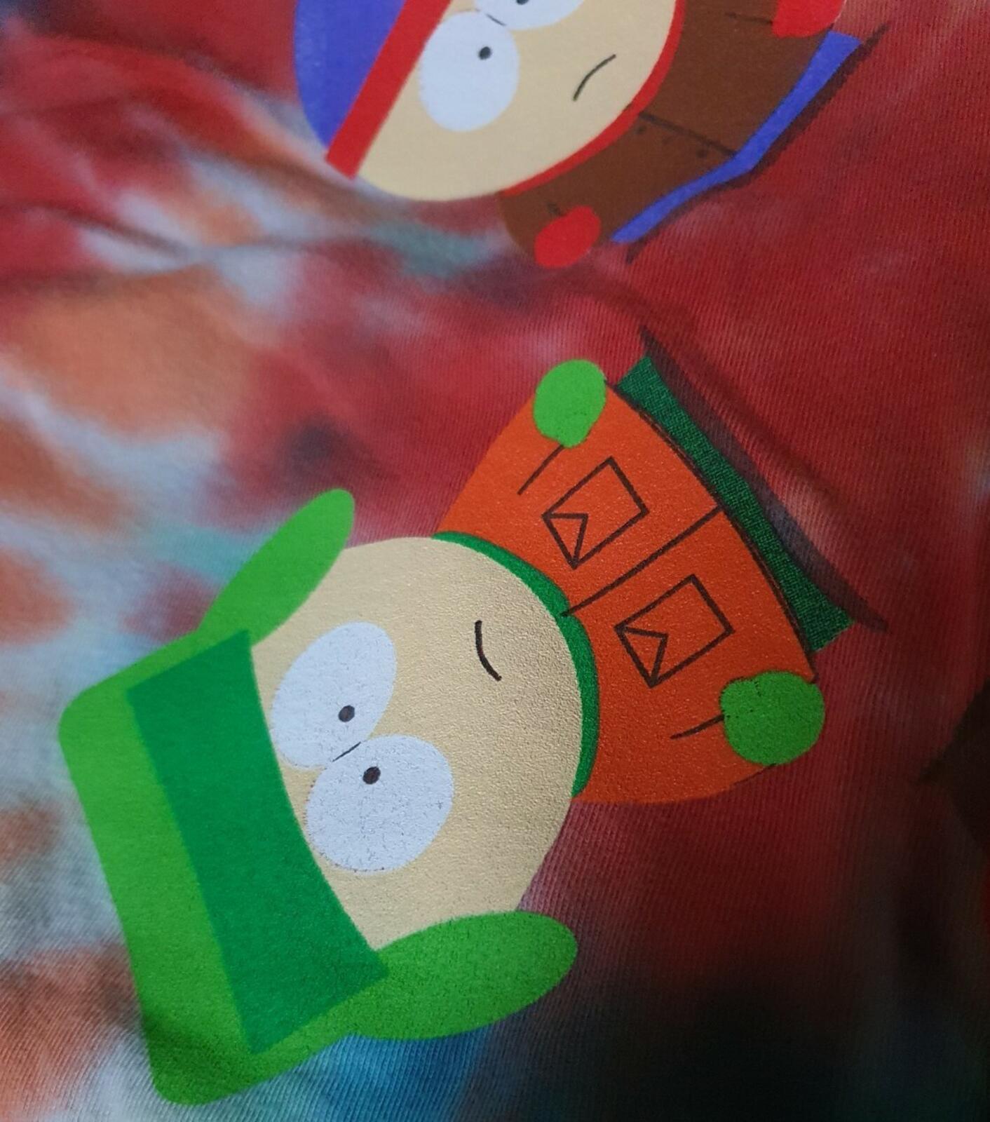 2017 HUF x South Park Tie Dye Tee Size M