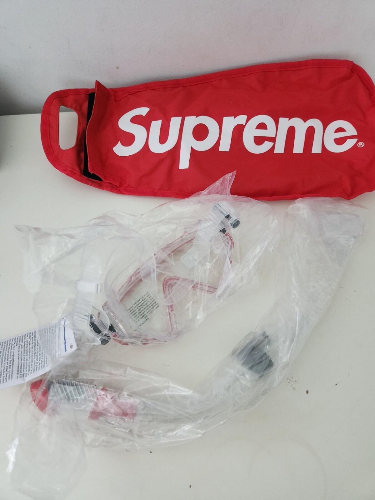 SS19 Supreme x Cressi Snorkel Set Silicone Mask & Snorkel