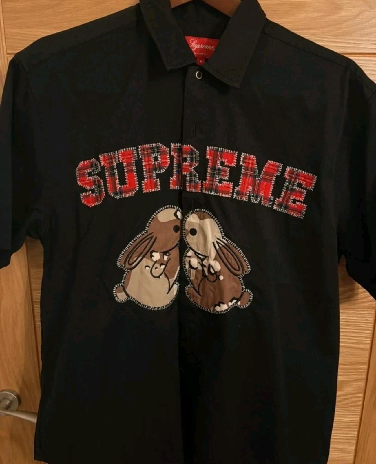 SS23 Supreme Bunnies Work Shirt Black Size M