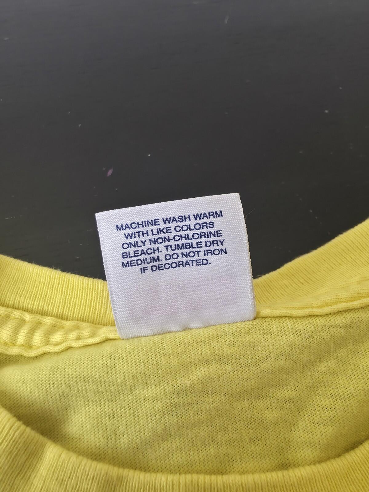 SS12 Supreme Daniel Johnston Captain Fight Tee Yellow Size M