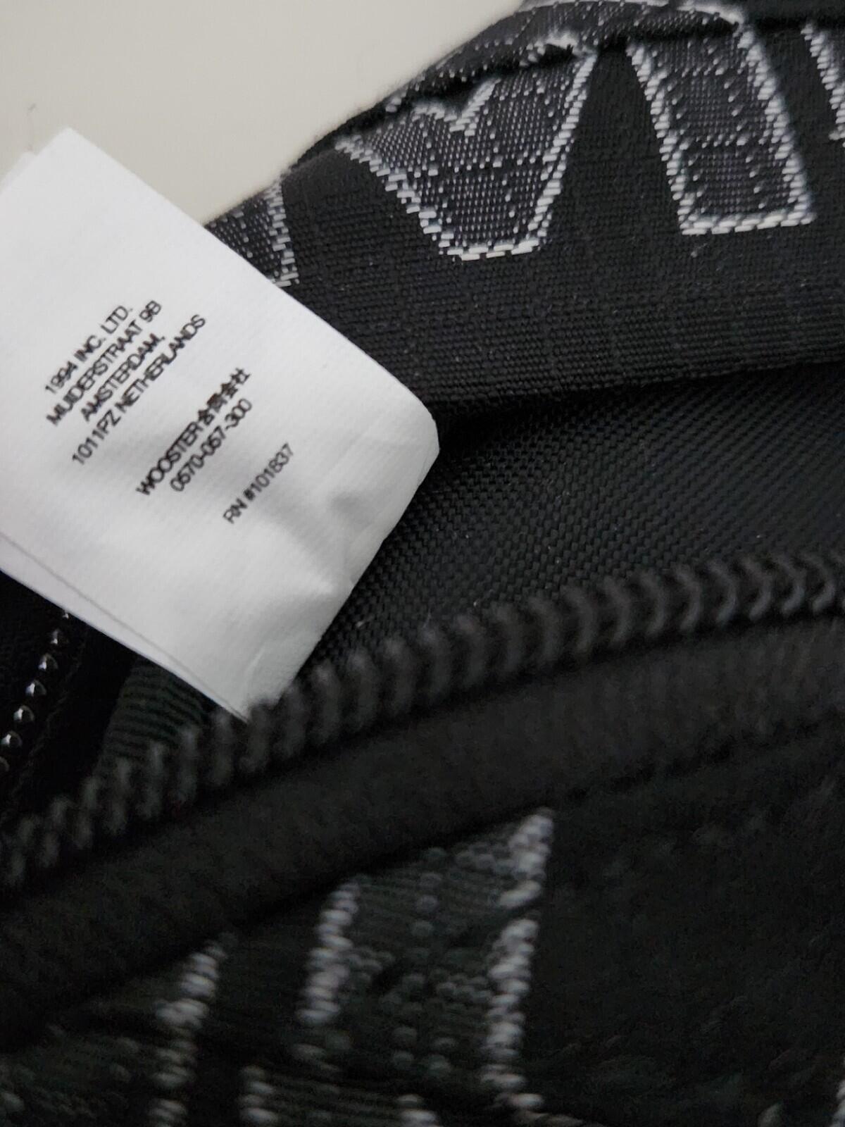 FW21 Supreme Sling Bag Umhänge-Gürteltasche Cordura-Gewebe Nylon wasserabweisend schwarz