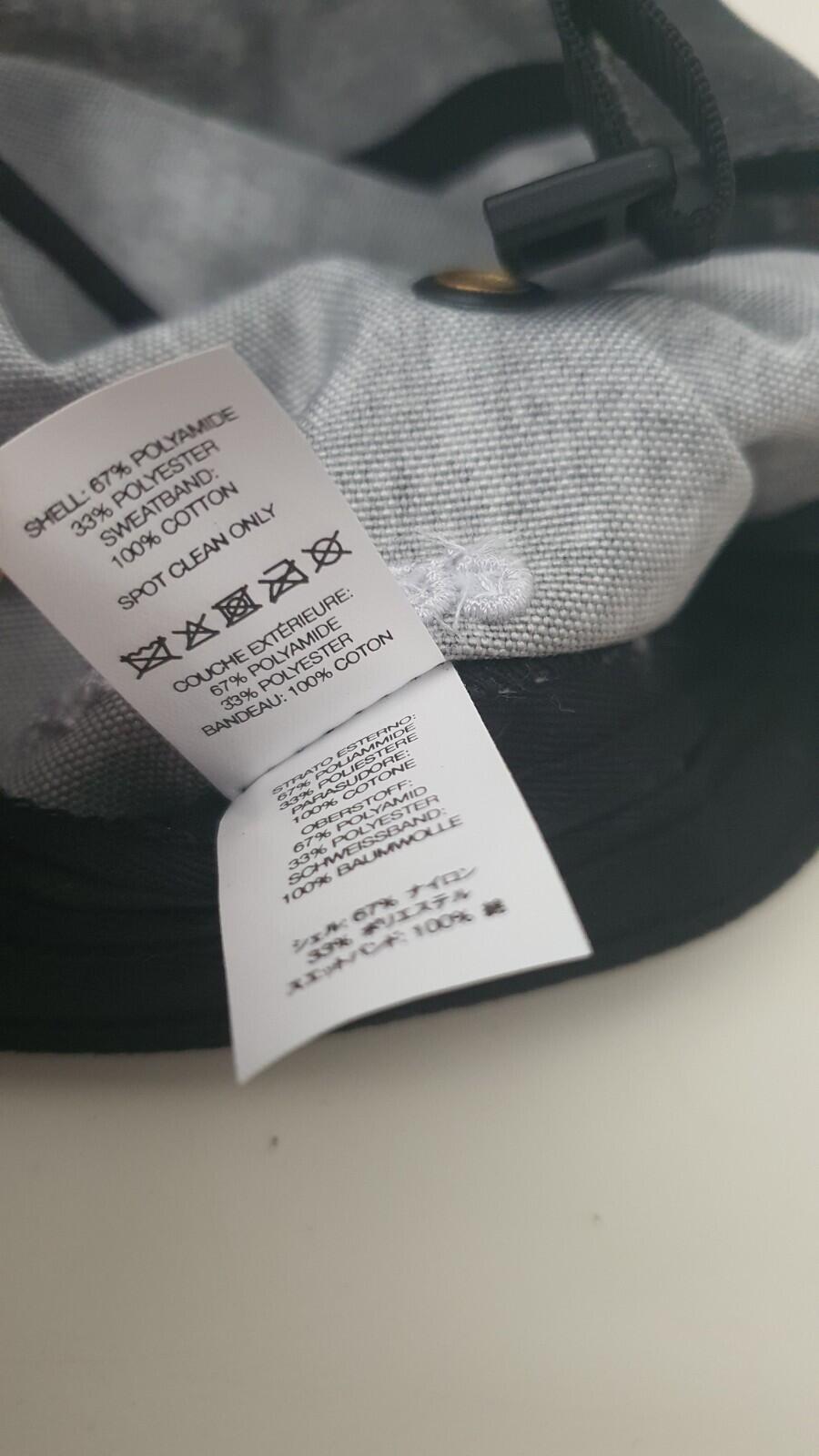 SS22 Supreme Coated Cordura Camp Cap Black