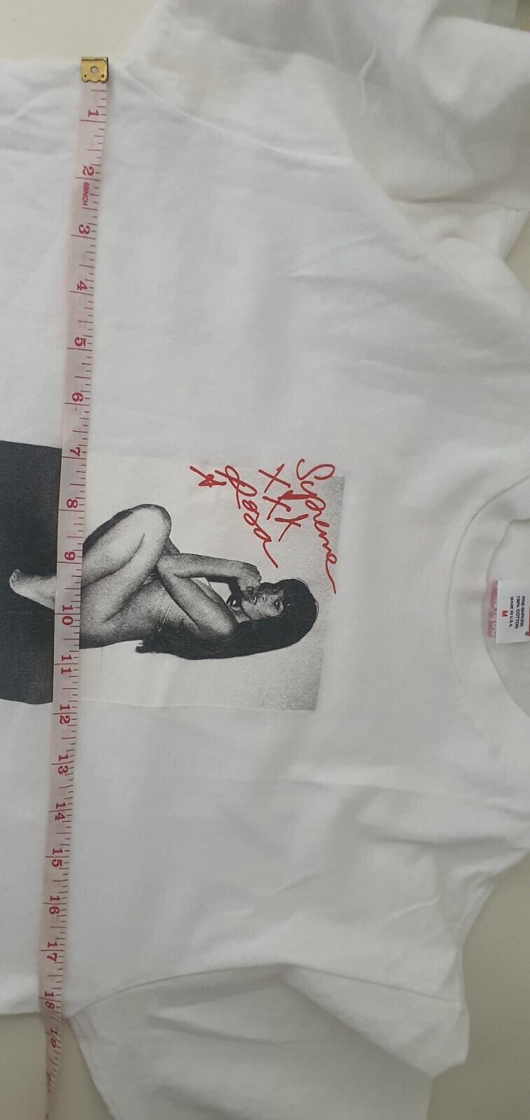 FW09 Supreme x Rosa Acosta Tee M medium white T-shirt Terry Richardson Very Rare