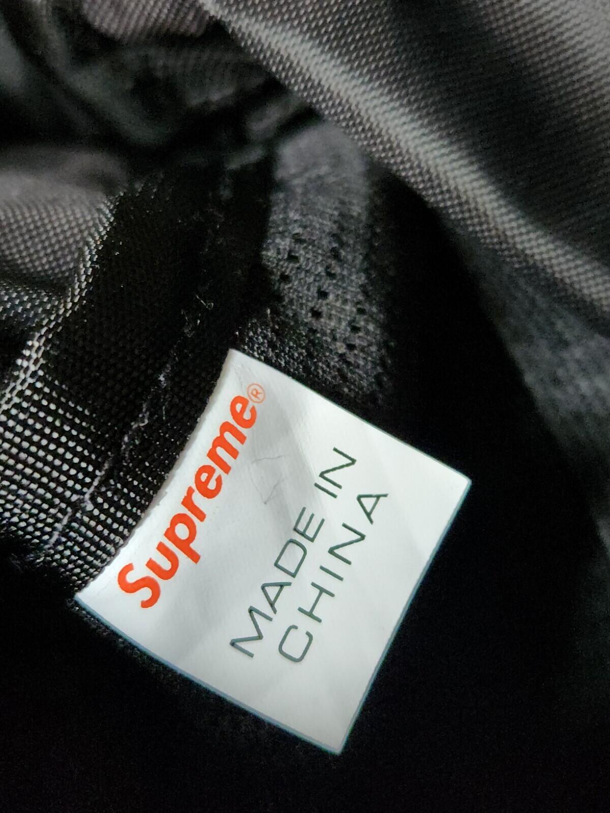 SS18 Supreme shoulder bag Cordura Fabric Black