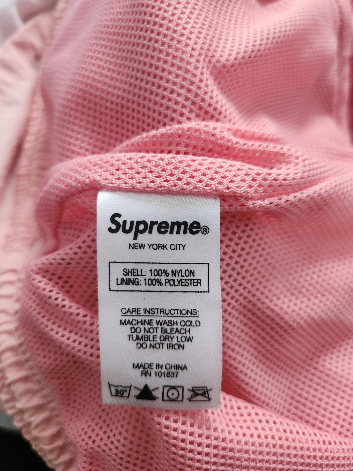 SS19 Supreme Nylon Water Short Light Pink Swim Nylon Shorts Size S Small