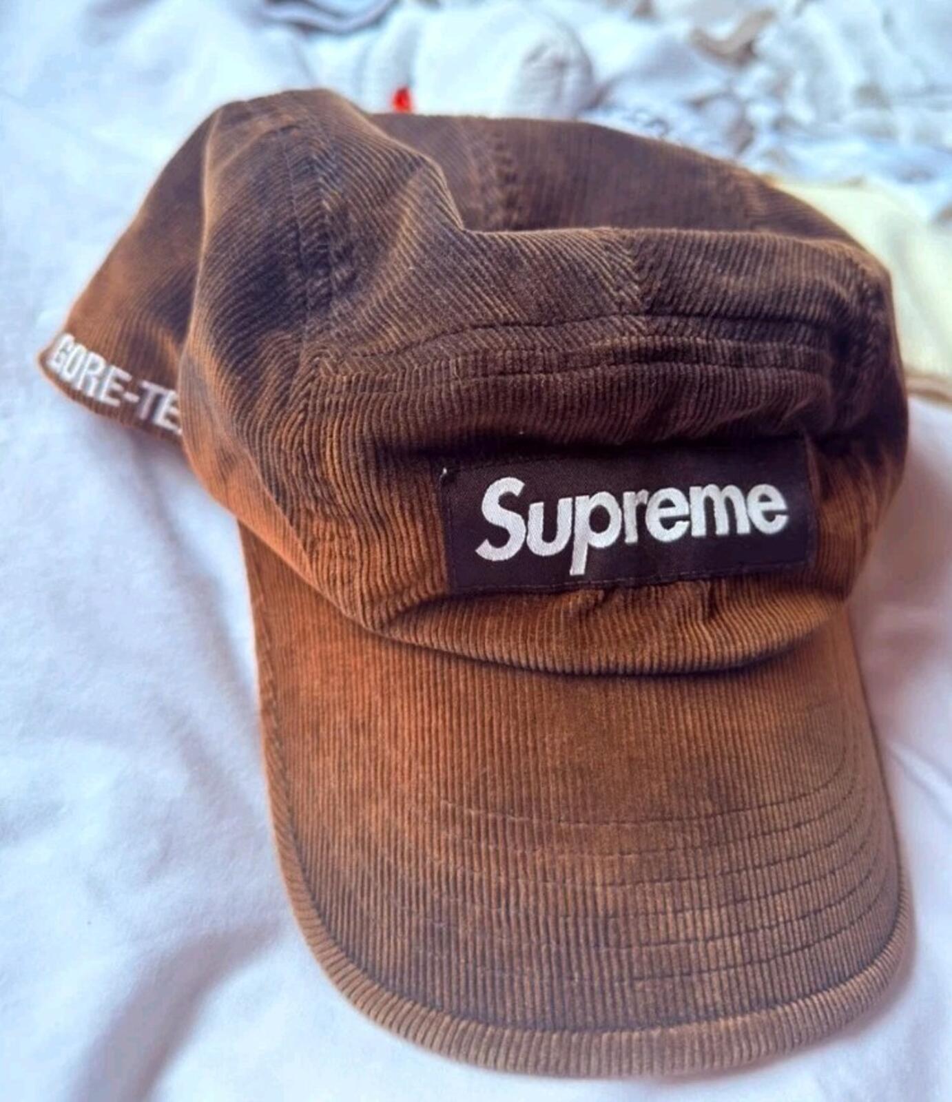 FW21 GORE-TEX Corduroy Camp Cap Rust Waterproof