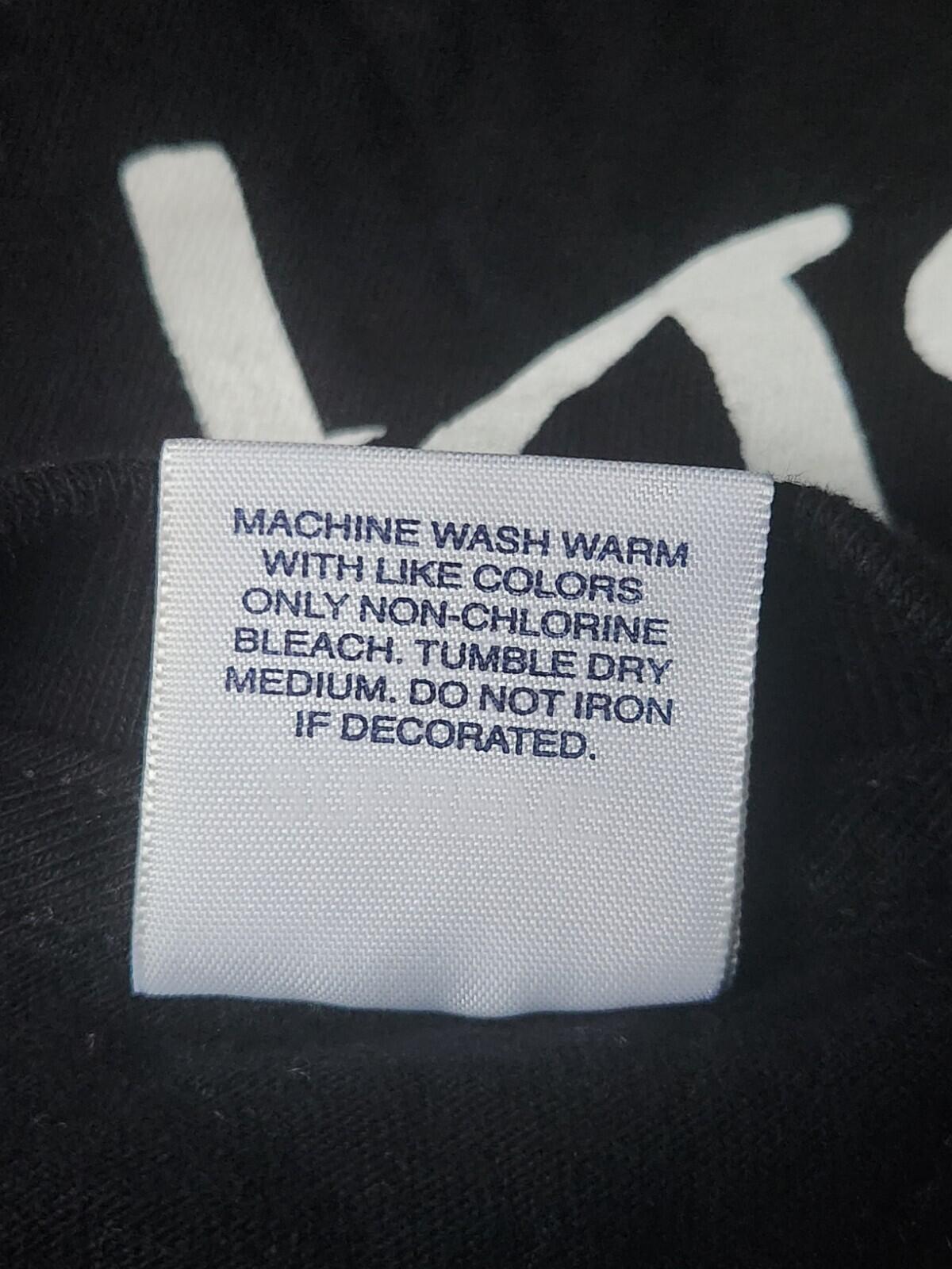 FW14 Supreme x KRS-One All Means tee black T-shirt size L Large box logo vintage