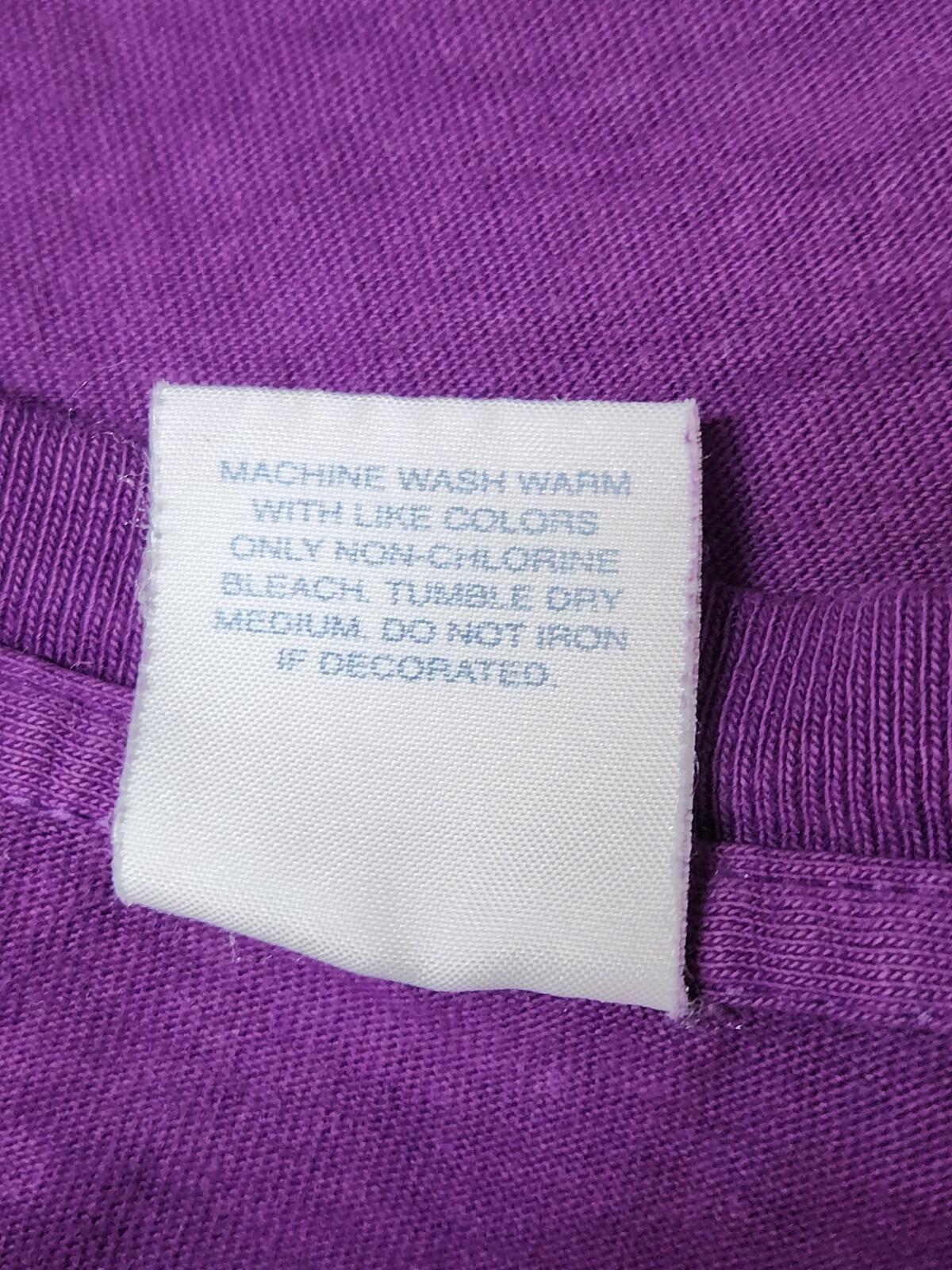 SS16 Supreme Productions Long sleeve Tee Size M Medium Purple Top T-shirt
