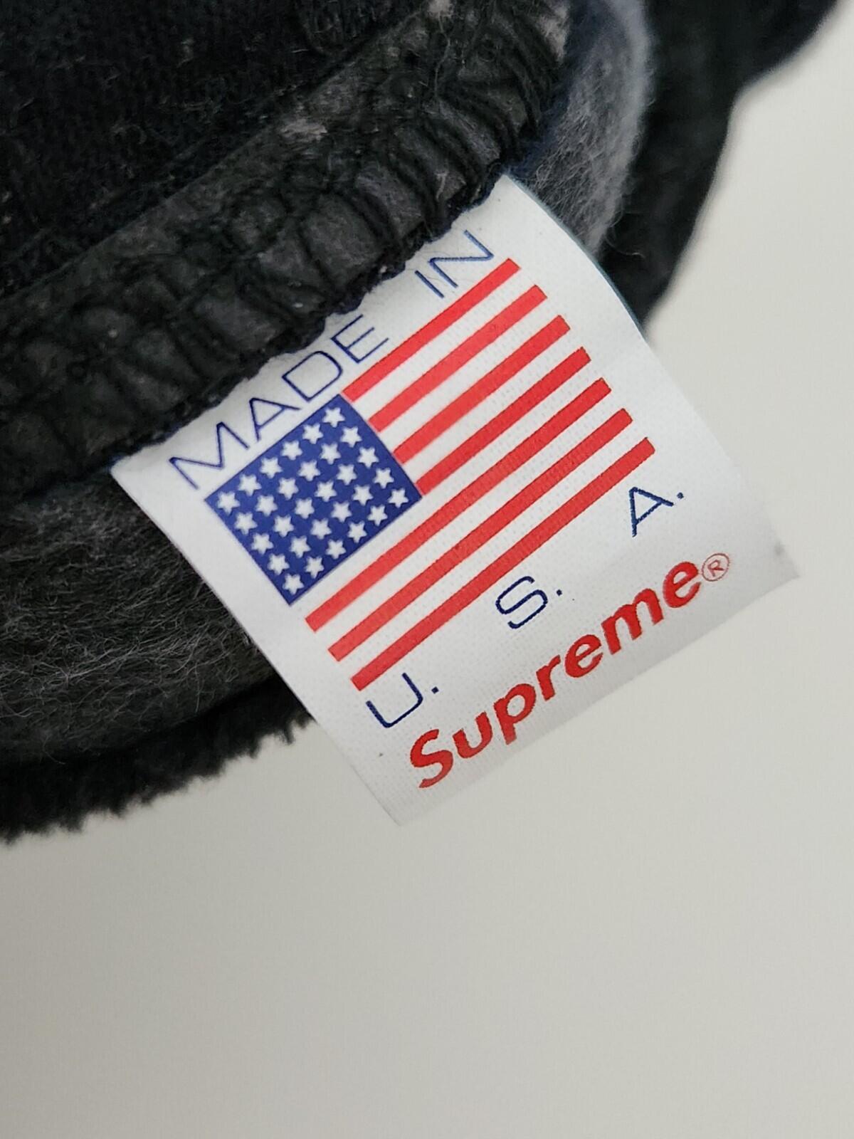 FW13 Supreme Starter Phi 6-panel hat cap snapback Rare 2013 Navy Black Orange