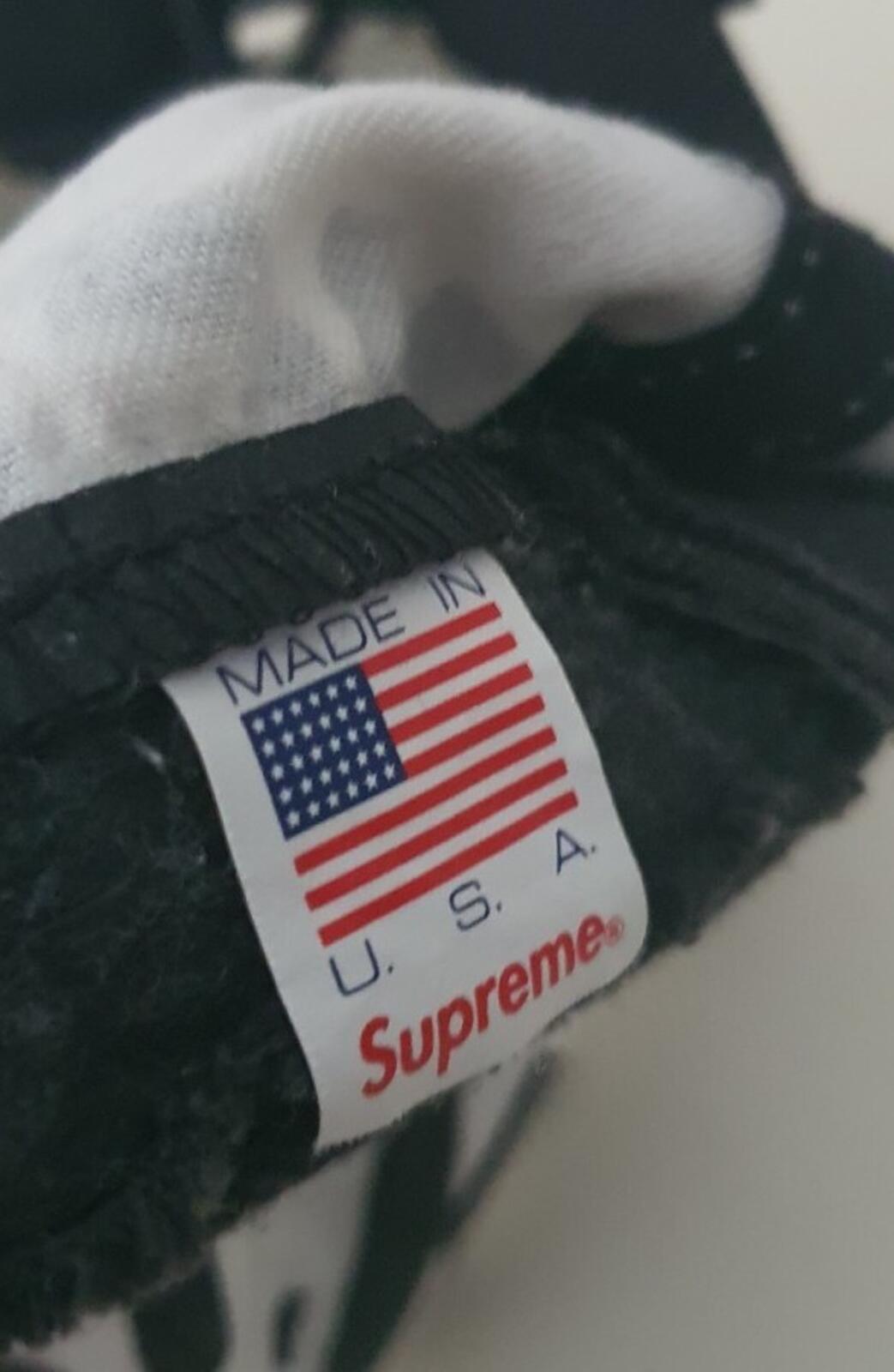 FW16 Supreme Suck camp cap white hat