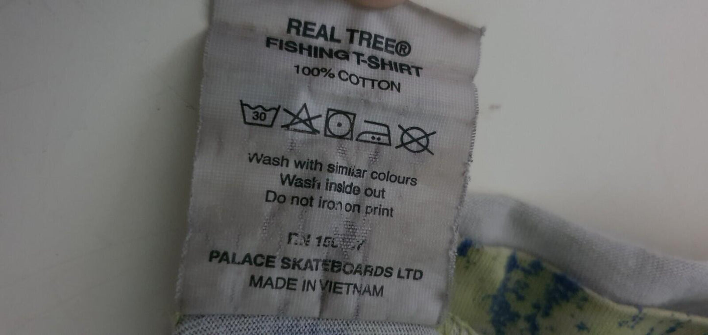 SS19 Palace Fishing Tee green Realtree T-shirt size L large tri ferg