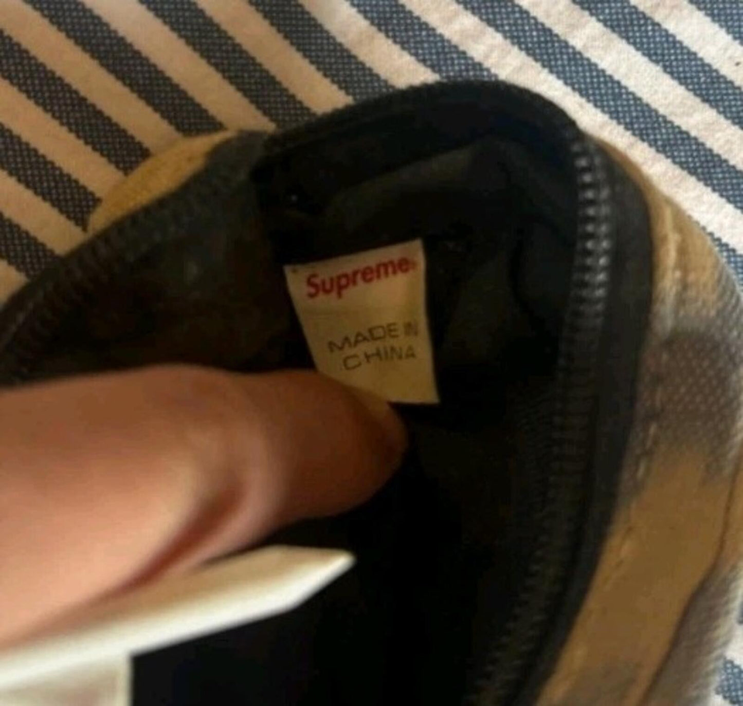 SS12 Supreme Ikat Stash Pouch Bag Keychain