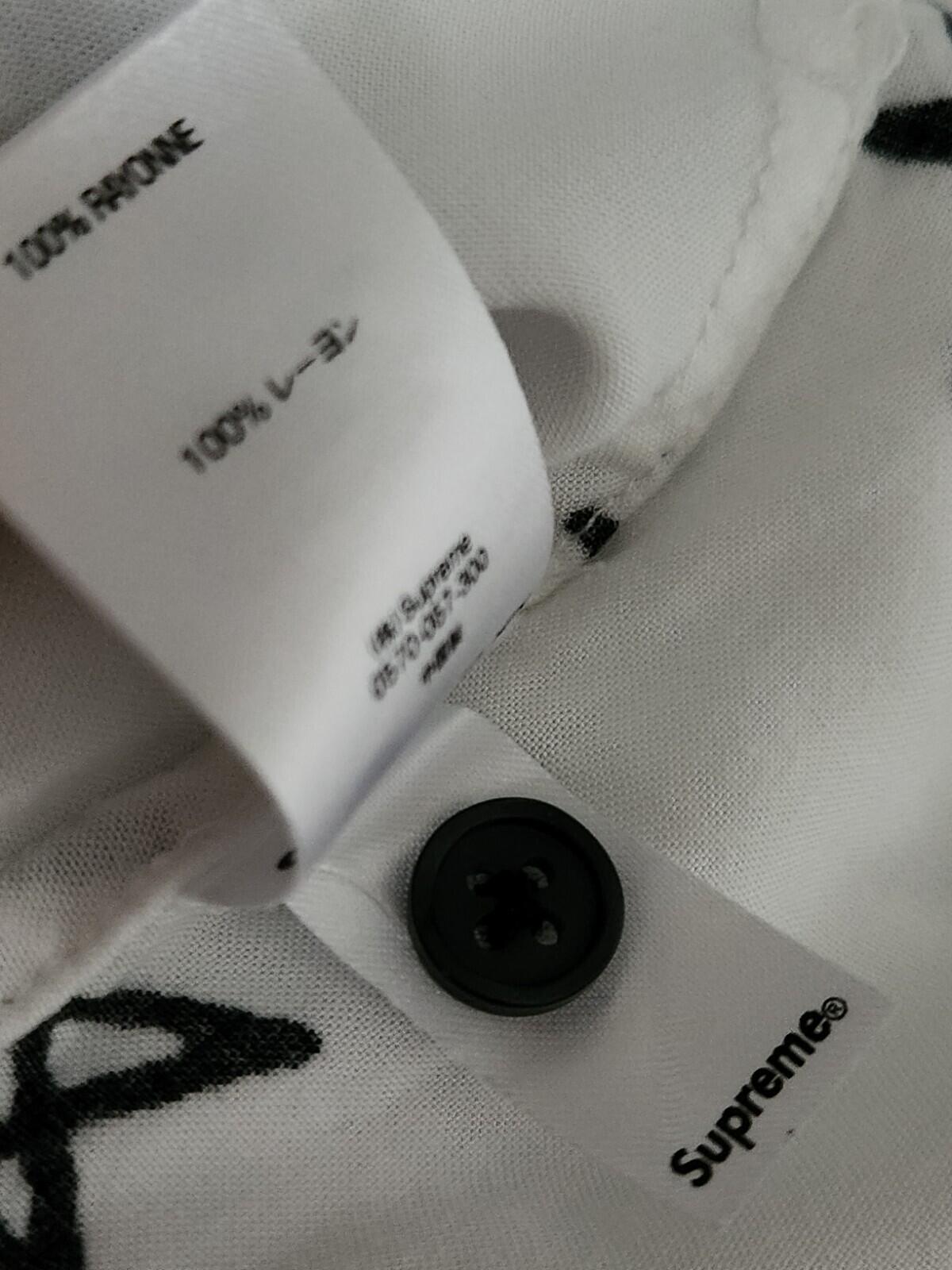 SS18 Supreme Devil rayon S/S Shirt M medium Original artwork by Daniel Johnston