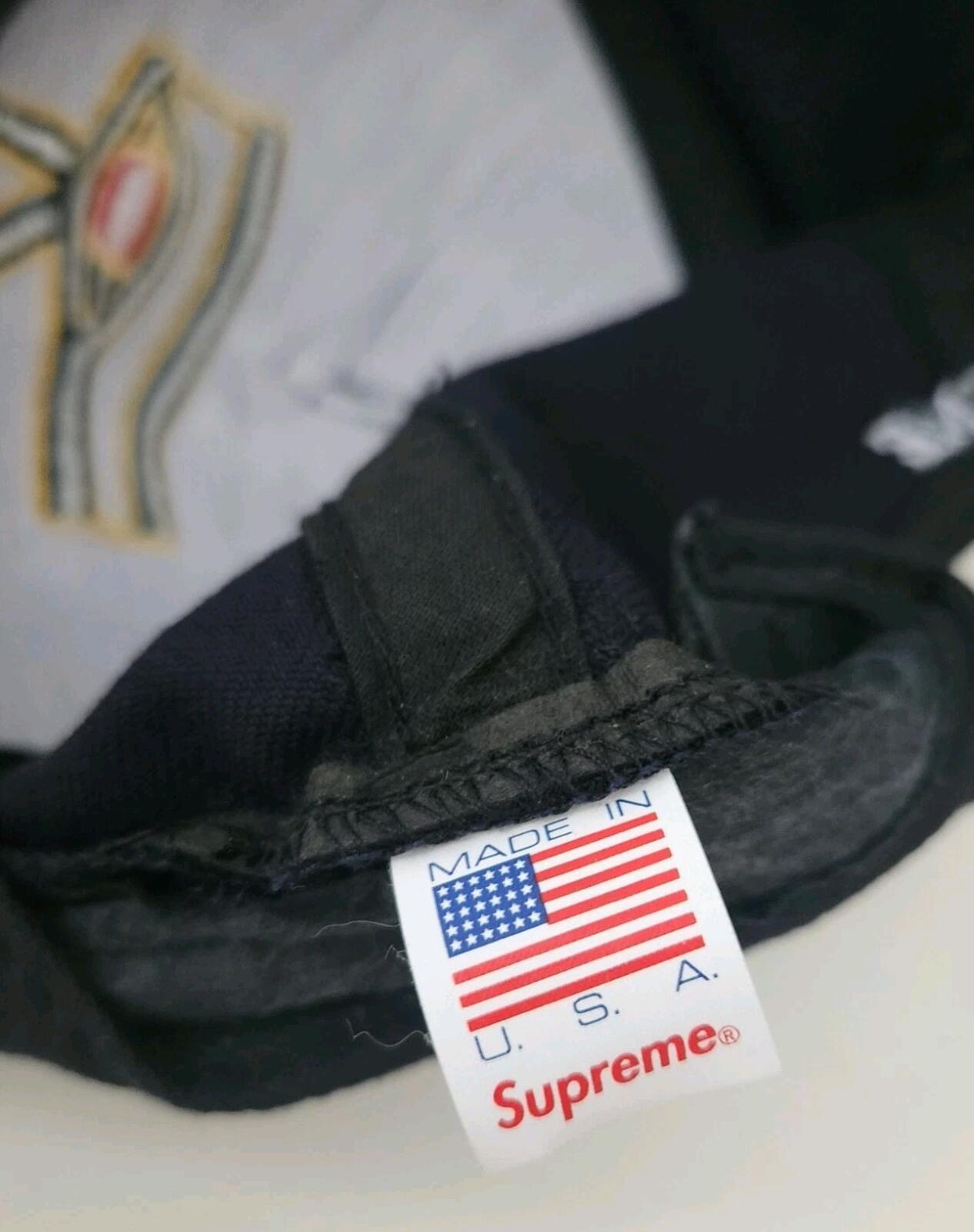 SS13 Supreme Eye Of Horus 5-panel Cap Navy