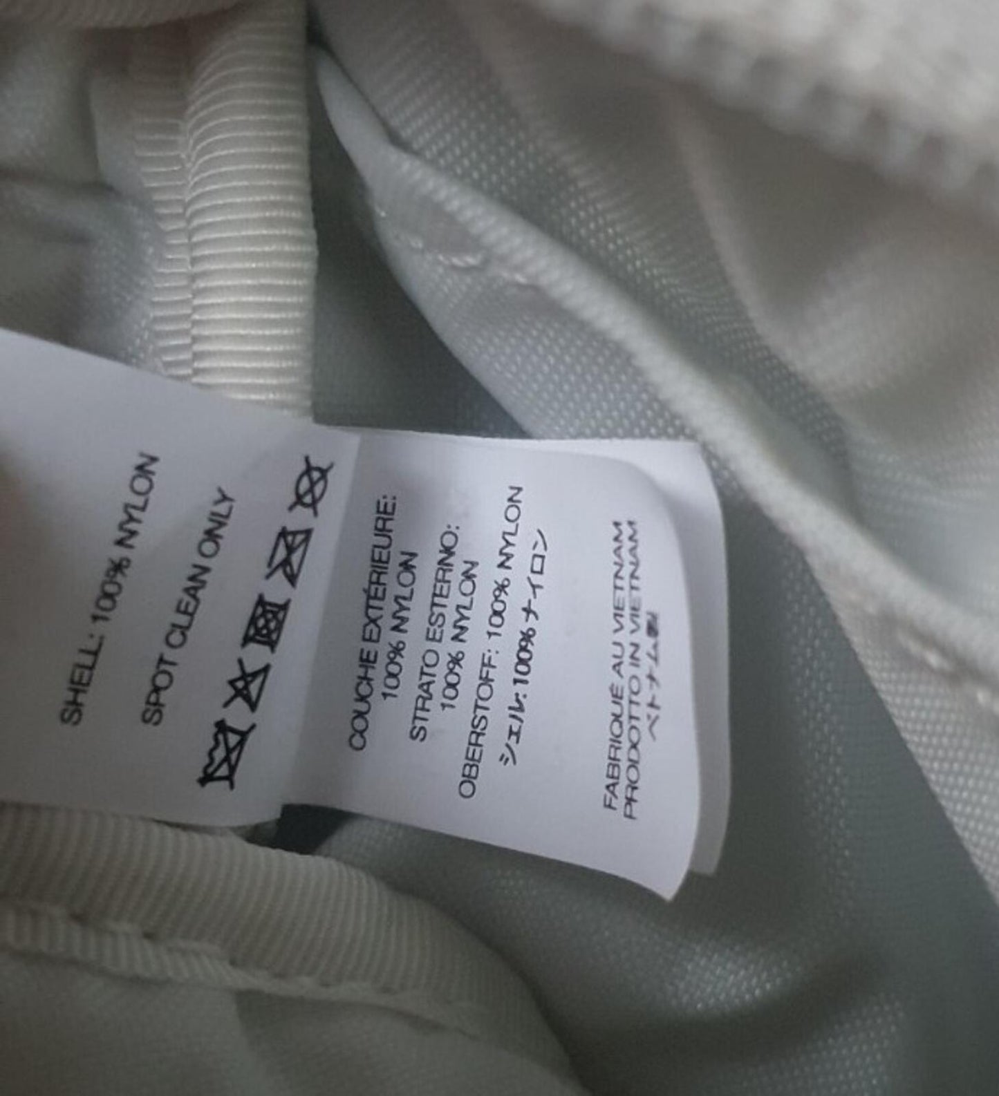 FW23 Supreme Waist Bag White Water Resistant