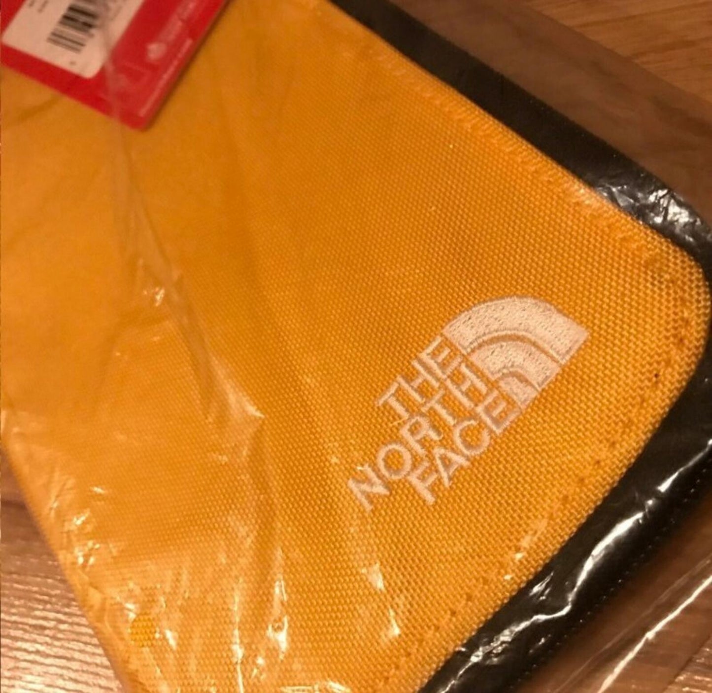 SS19 Supreme x THE NORTH FACE Arc Logo Organizer Bag Geldbörse Gelb