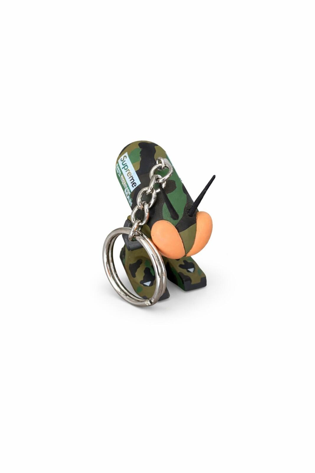 FW21 Supreme JUNYA WATANABE CDG MAN Bug Keychain Artwork by BUGSEX Camo