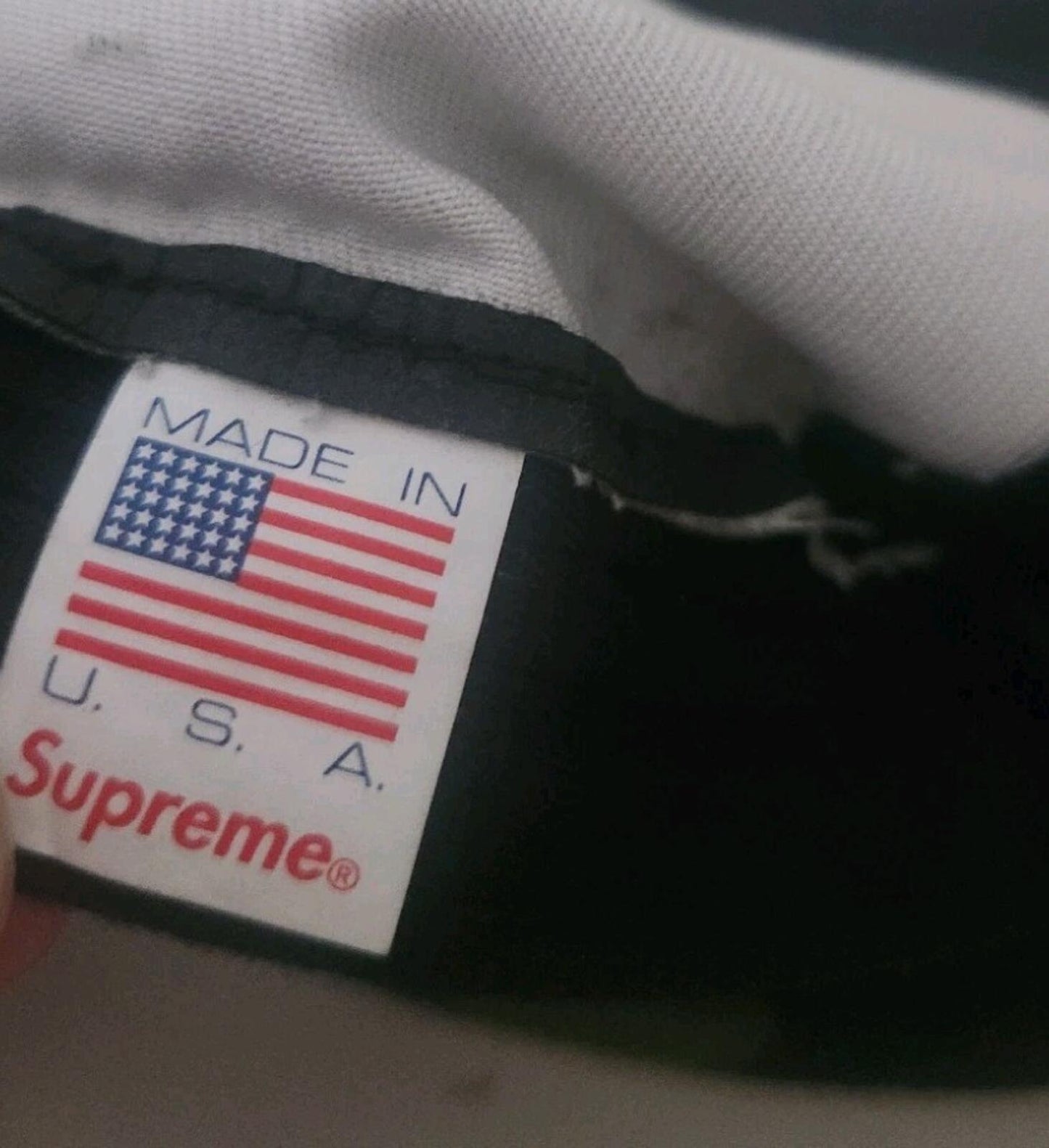 FW16 Supreme Side Pocket Camp Cap Camo Woodland