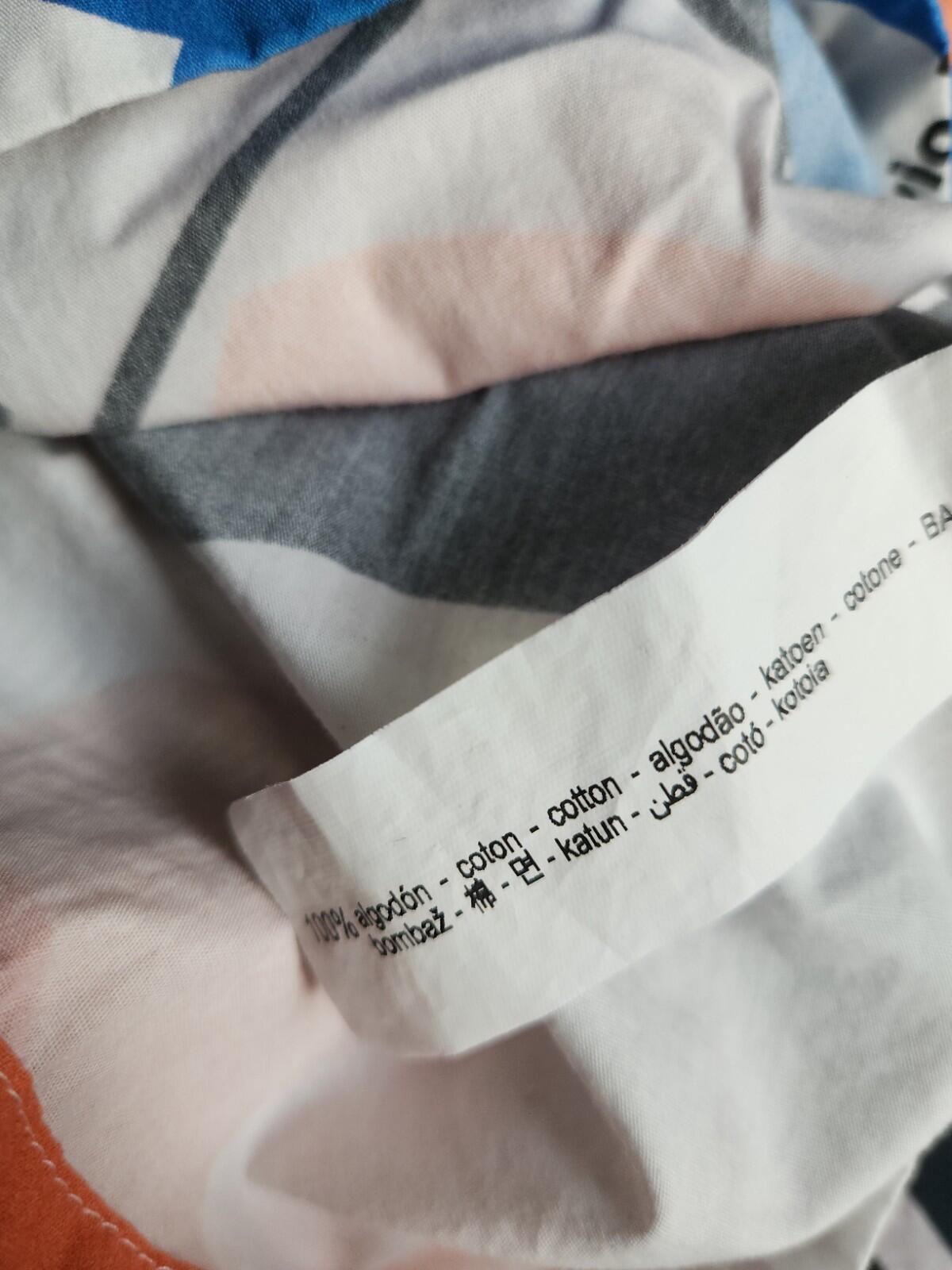 ZARA Abstraktes Hemd Kurzarm Größe S Small Relaxed Fit Made In Portugal