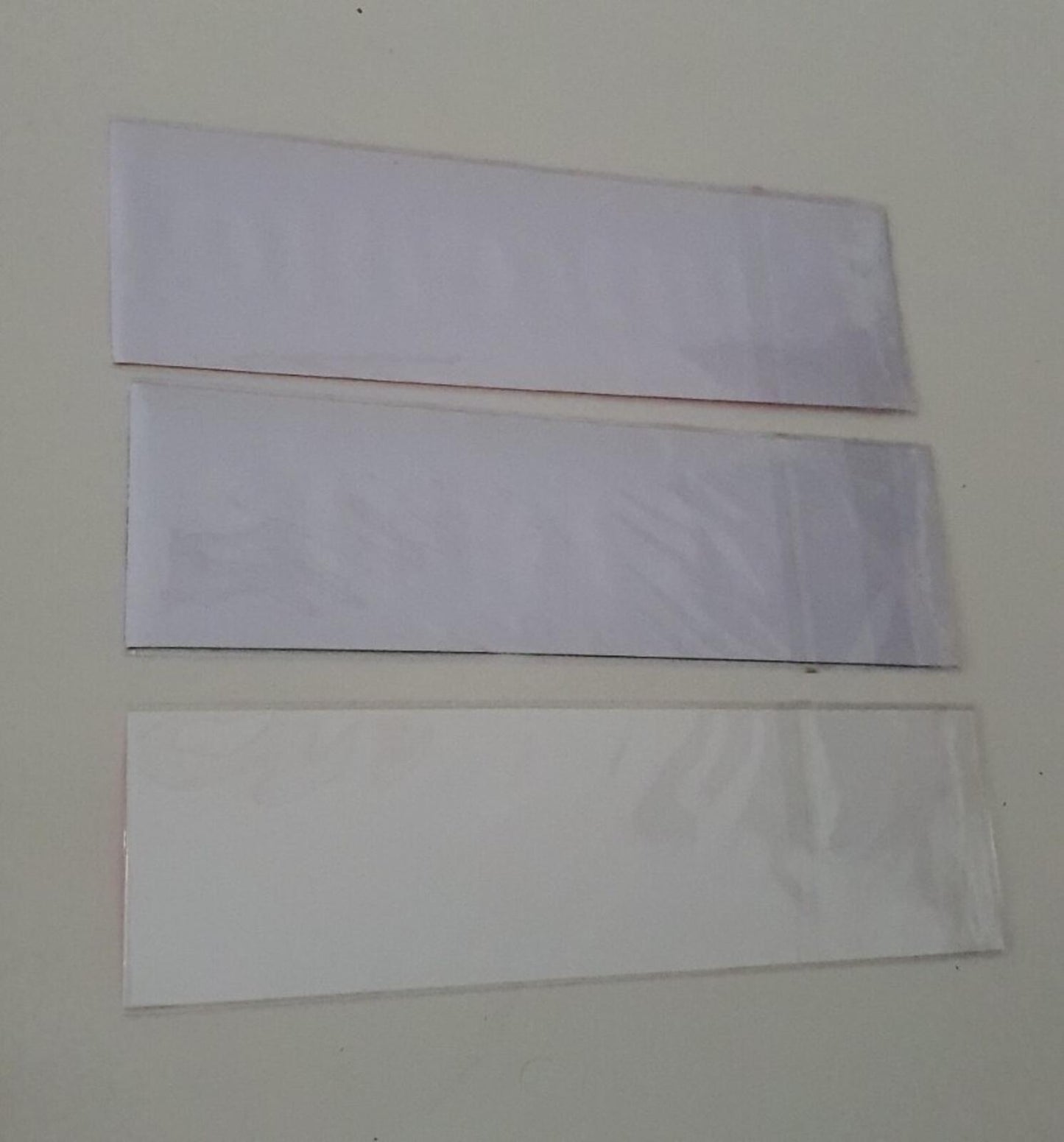 2x FW17 Supreme Velvet box logo stickers ( black & red ) in plastic sleeves