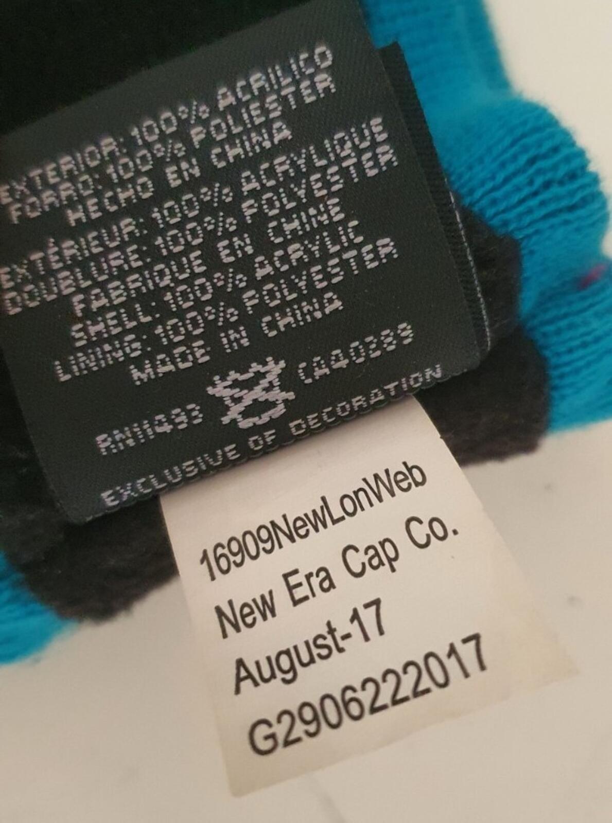 FW17 Supreme New Era Reflektierendes Logo Stirnband Teal Accessoire