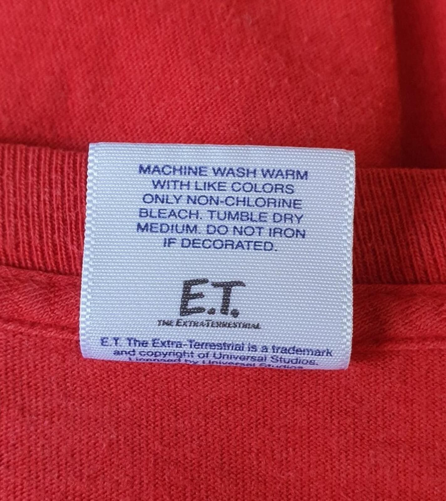 FW15 Supreme E.T Tee Red Size M