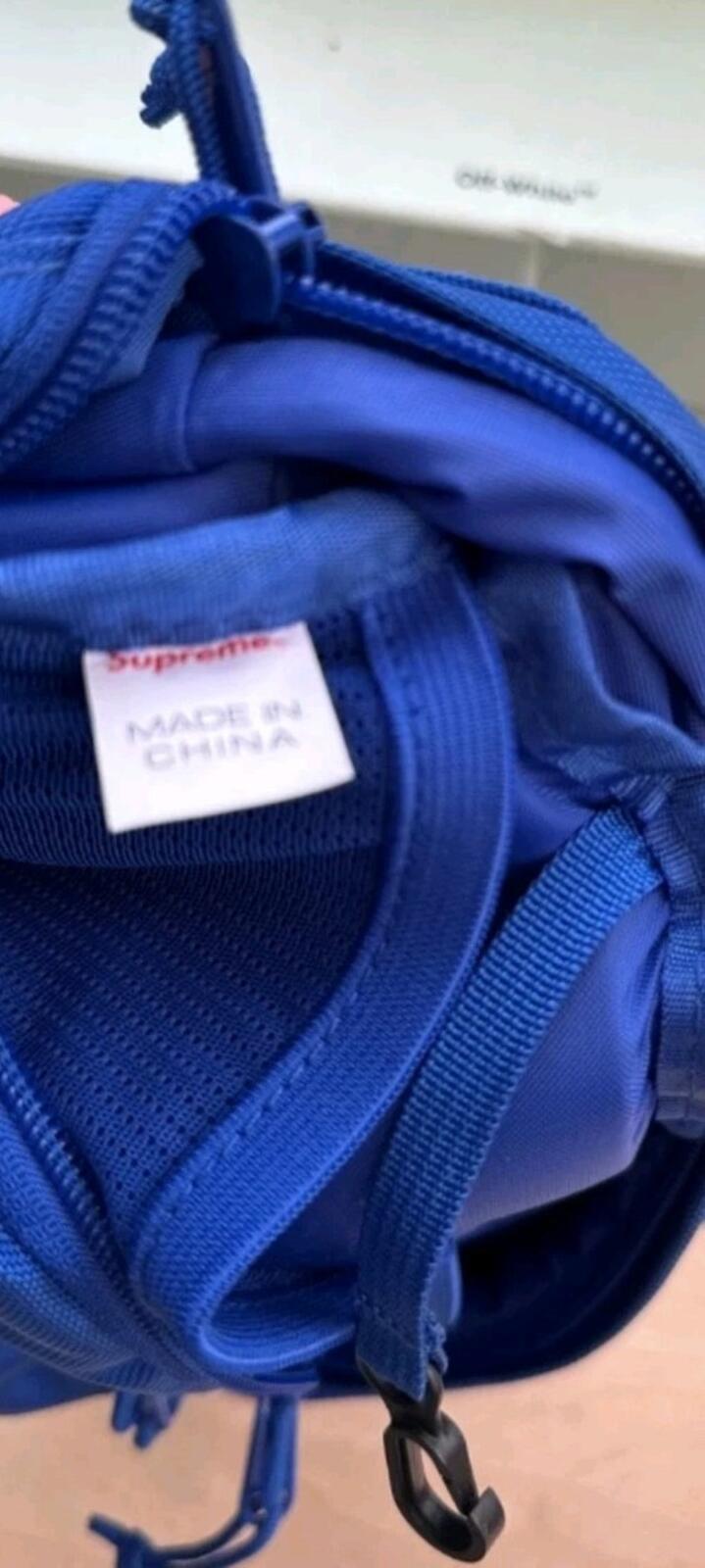SS18 Supreme Waist Bag Shoulder Royal