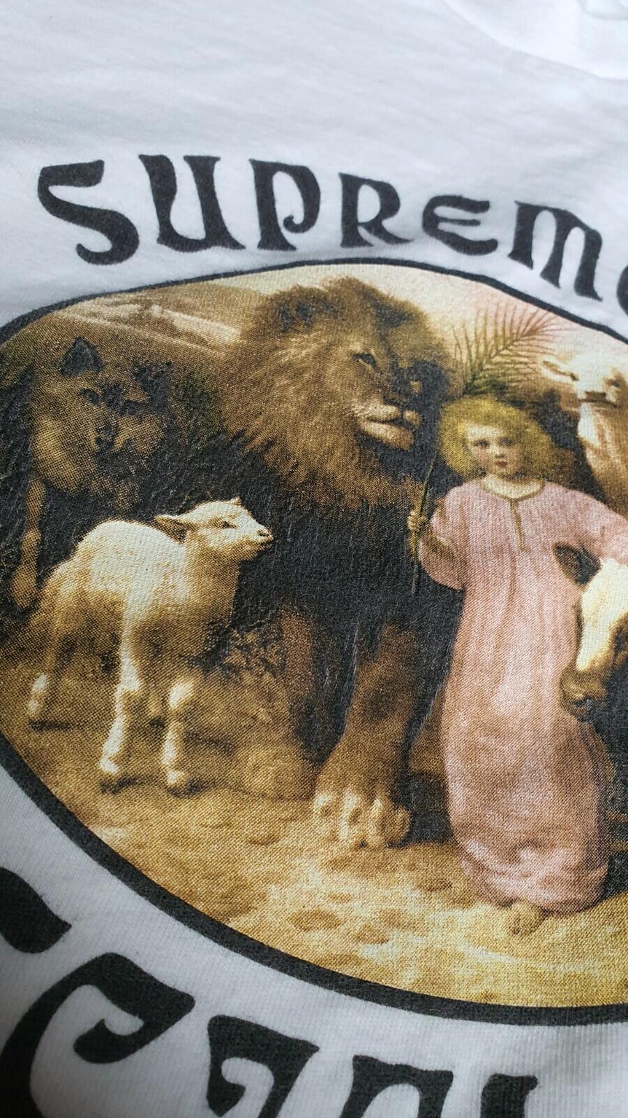 FW16 Supreme Is Special Feeling tee white T-shirt size XL