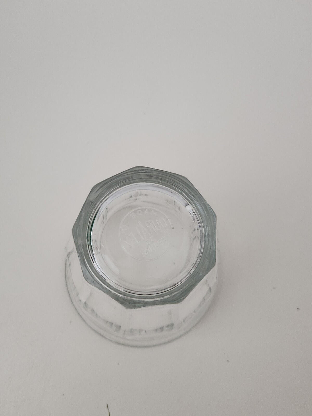 SS17 Supreme x Duralex 8.75 oz. glass with etched logo on front Made In France