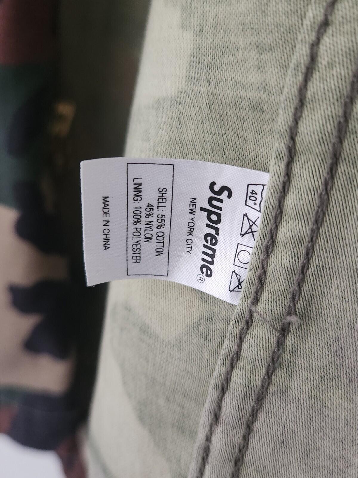 FW12 Supreme x Mark Gonzales M-51 jacket Removable Quilted Woodland Camo Medium