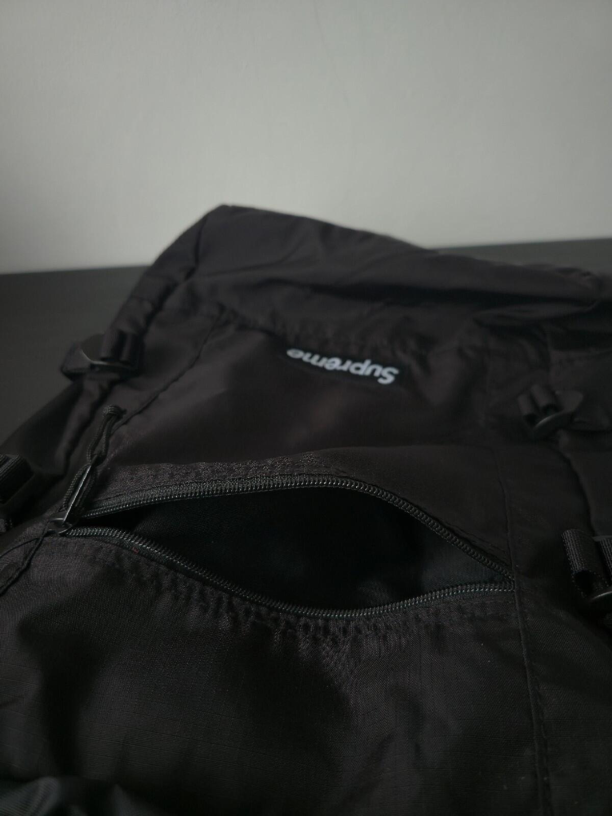 SS19 Supreme tote backpack Black Bag Cordura 18L