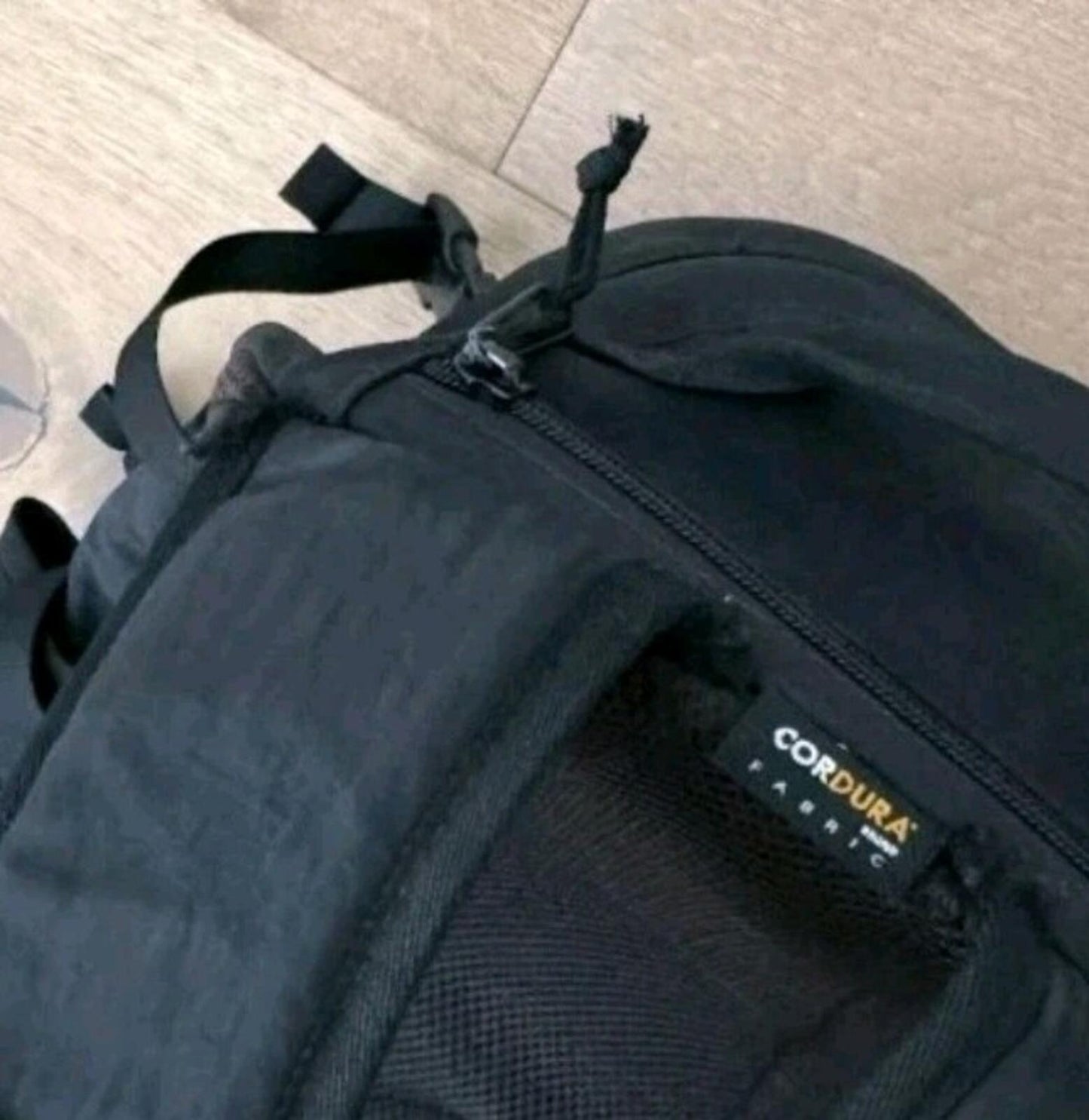 FW20 Supreme Backpack Black Bag Water Resistant Nylon Rucksack