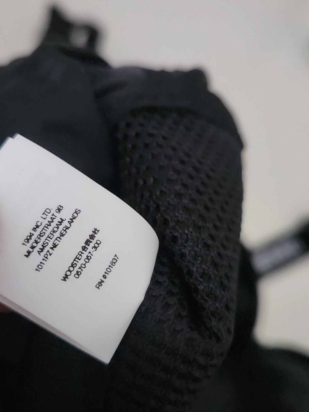 FW22 Supreme small waist bag Cordura shoulder Black water resistant Belt Pack