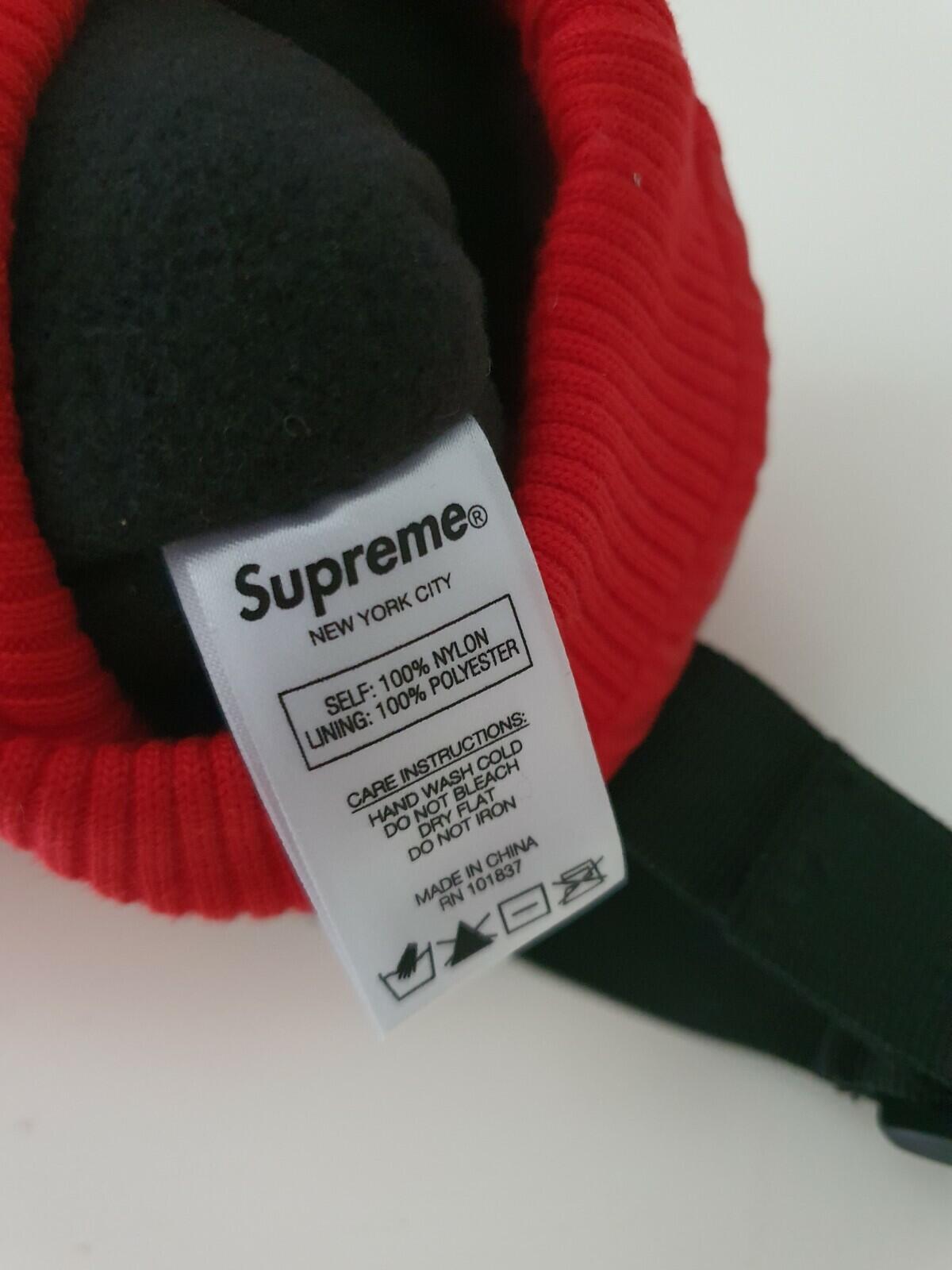 FW18 Supreme Handwarmer Hand Warmer red Cordura fabric Polartec Accessory