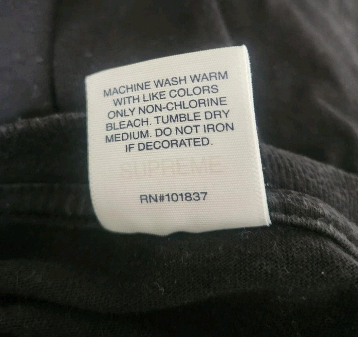 FW17 Supreme Crash Tee Black T-shirt Size XL