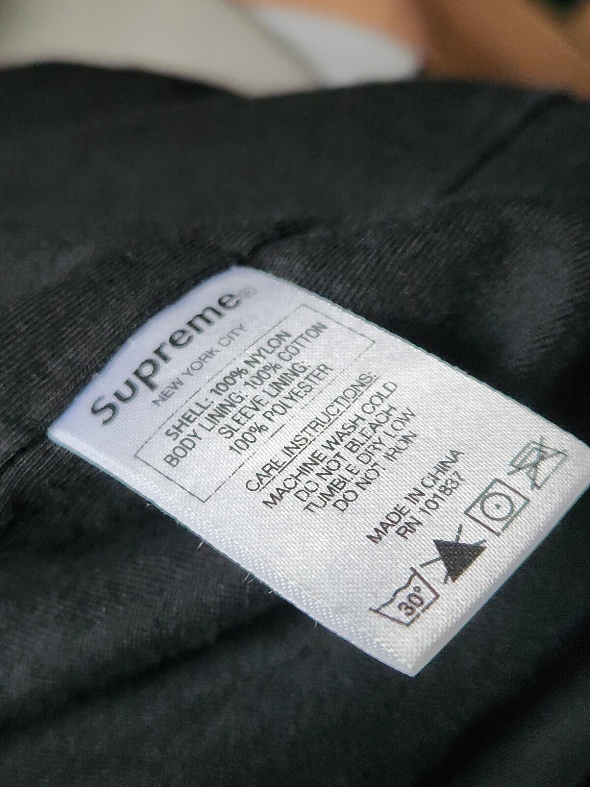 SS15 Supreme Team Pullover Kapuzenpulli Größe M Medium Hoodie Schwarz