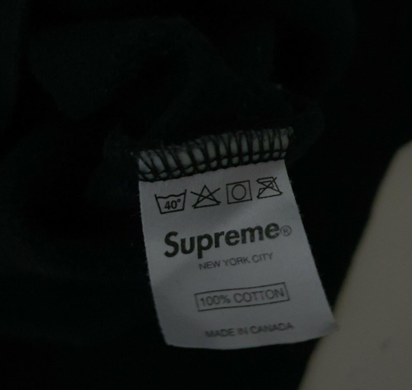 SS09 Supreme x Malcolm McLaren Keith Haring hooded sweatshirt vintage XL hoodie