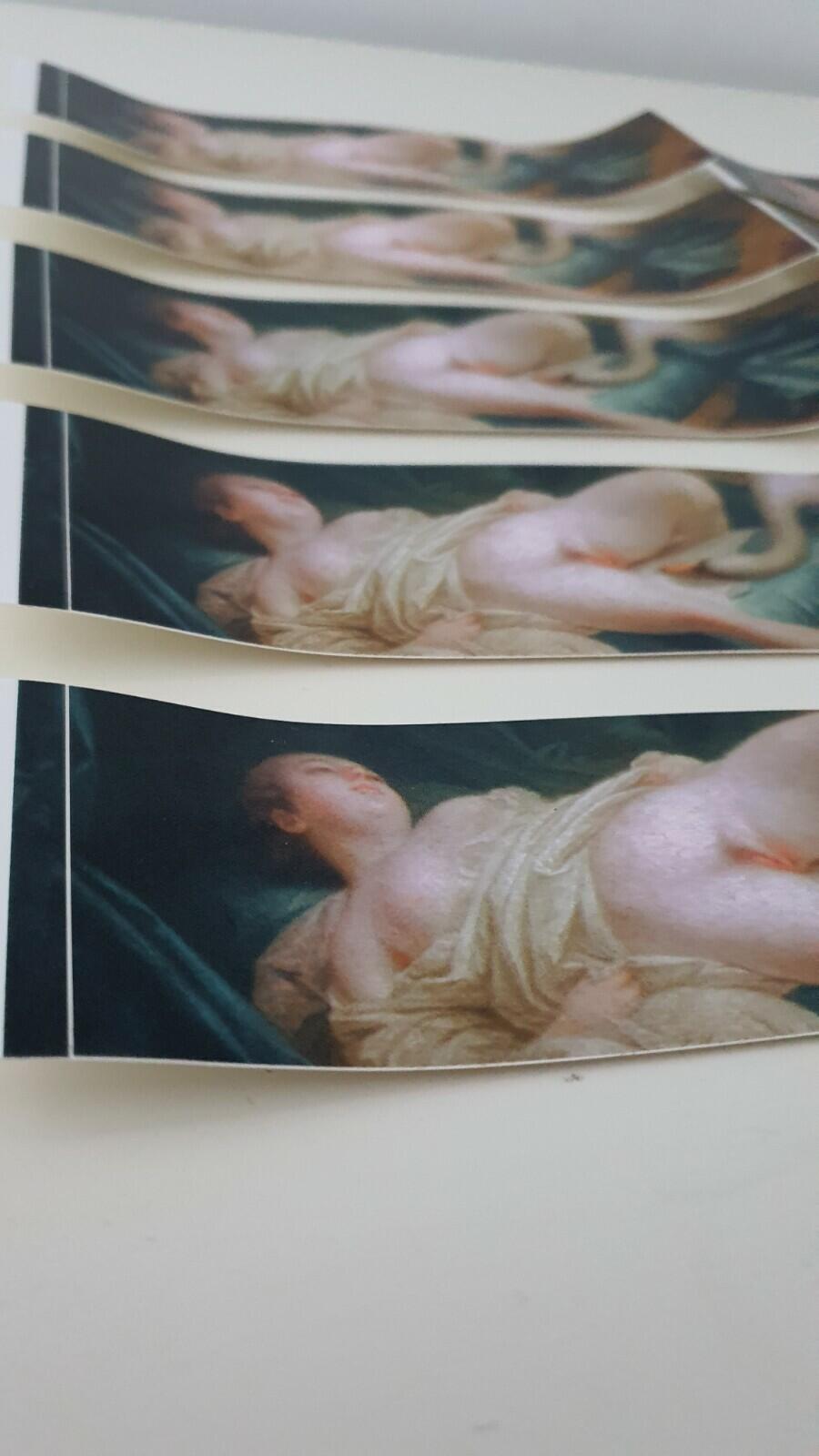 SS19 Supreme Leda and the Swan 10x Box Logo Stickers