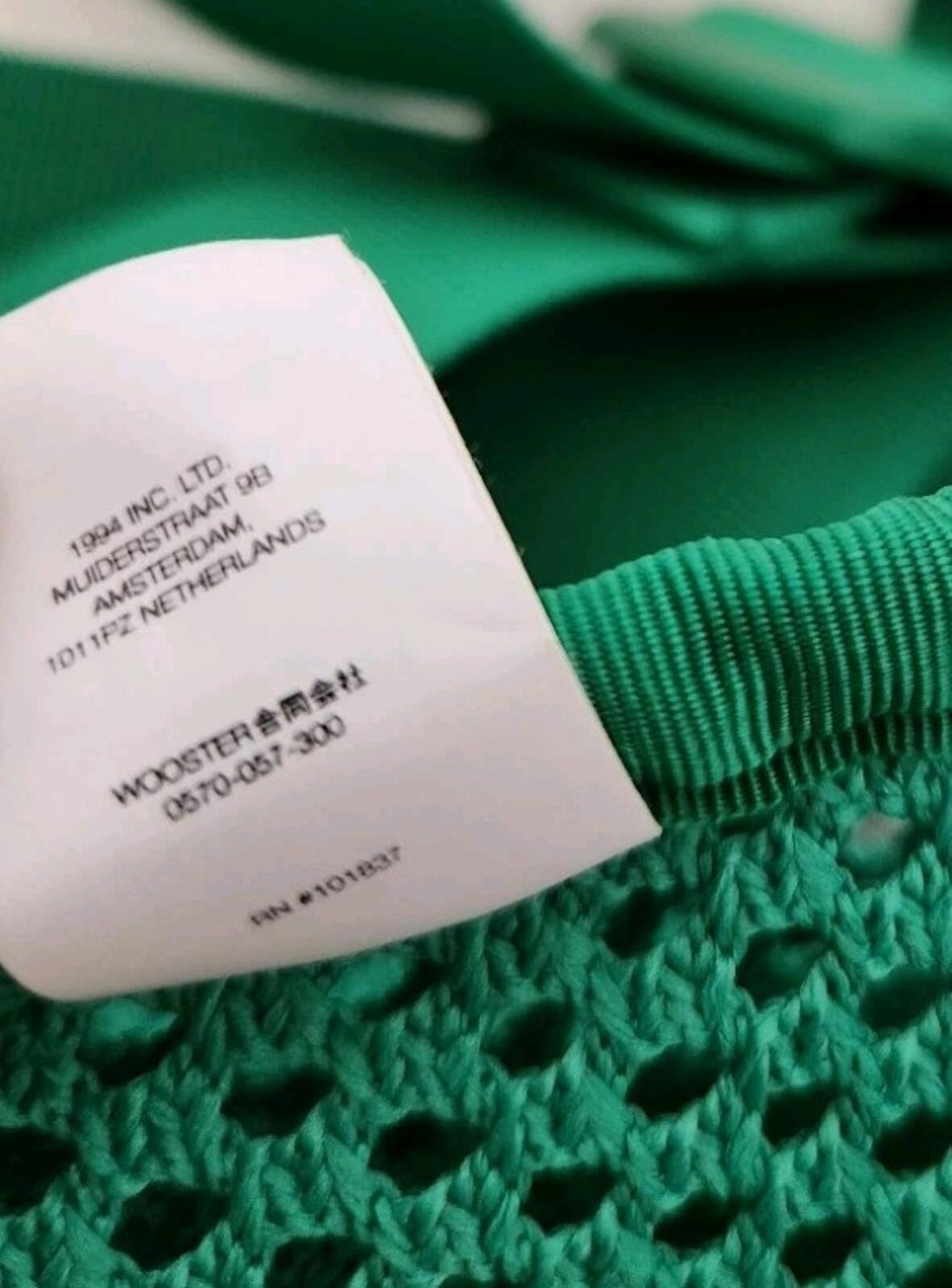 SS23 Supreme mesh duffle bag Green 25L holdall