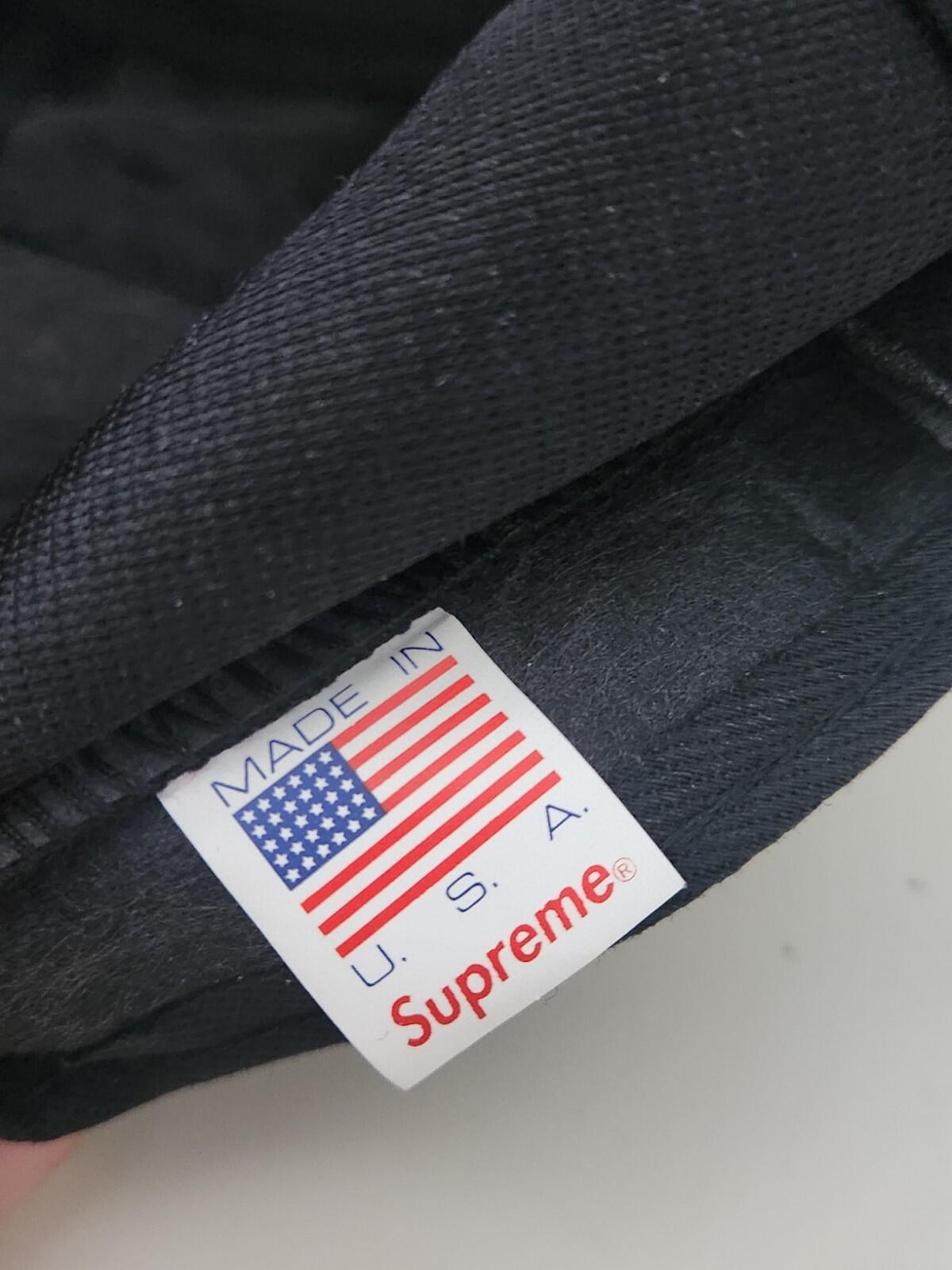 FW13 Supreme Diamond Magee Tweed camp cap Wool Leather Hat box logo vintage 2013