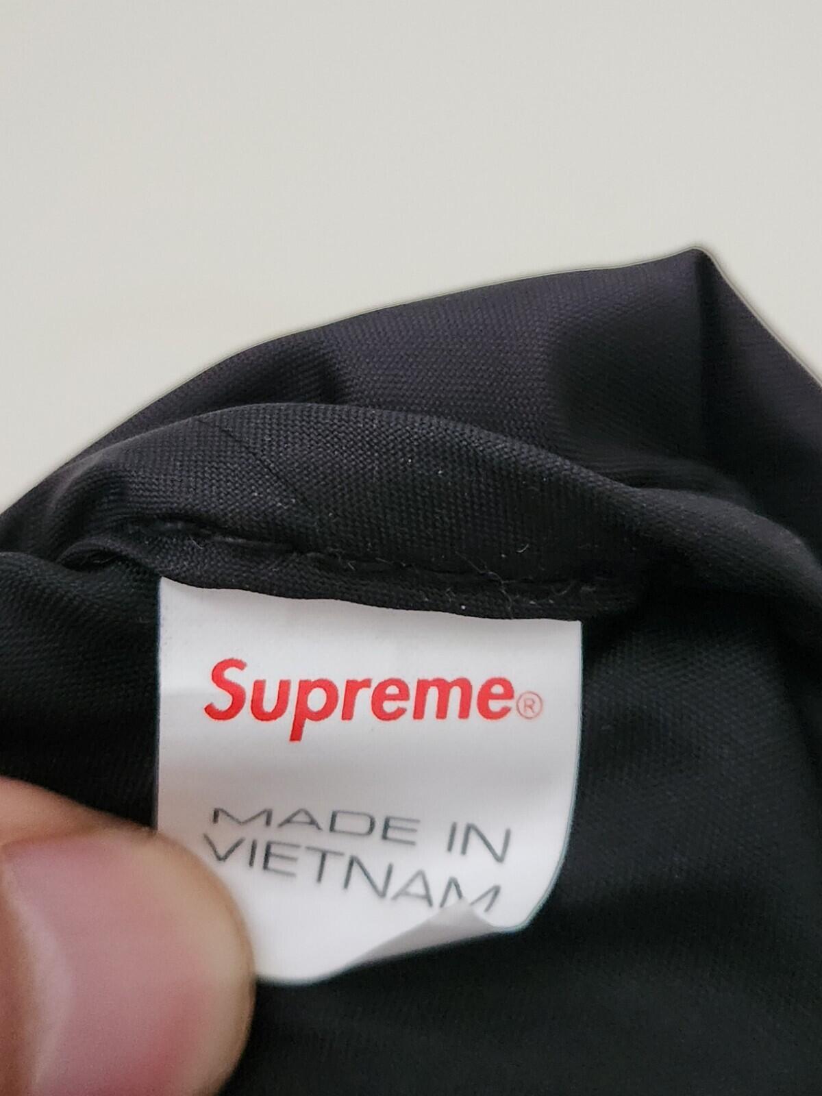 SS20 Supreme Woven Stripe Waist Bag Multicolour
